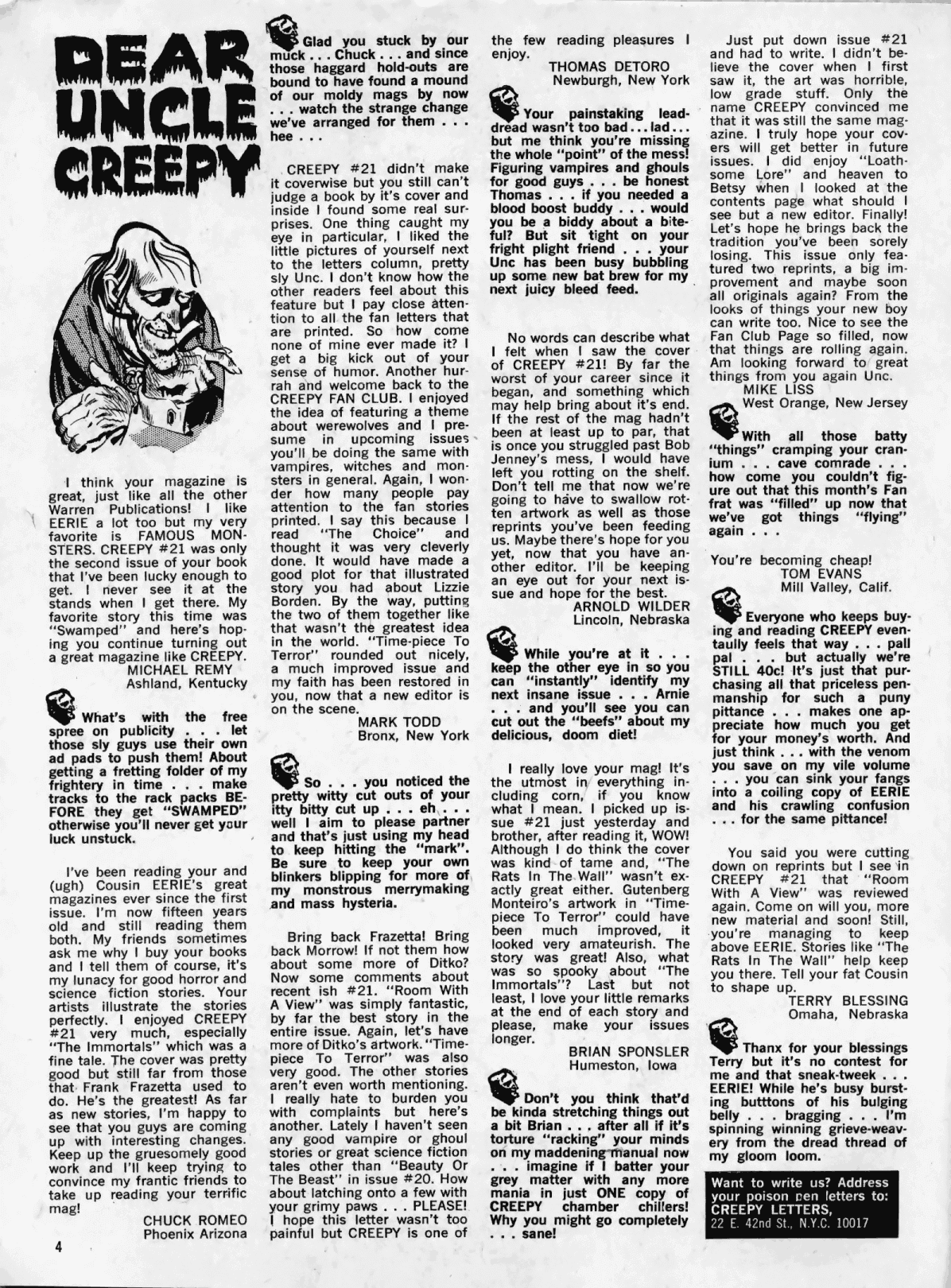 Creepy (1964) Issue #23 #23 - English 4