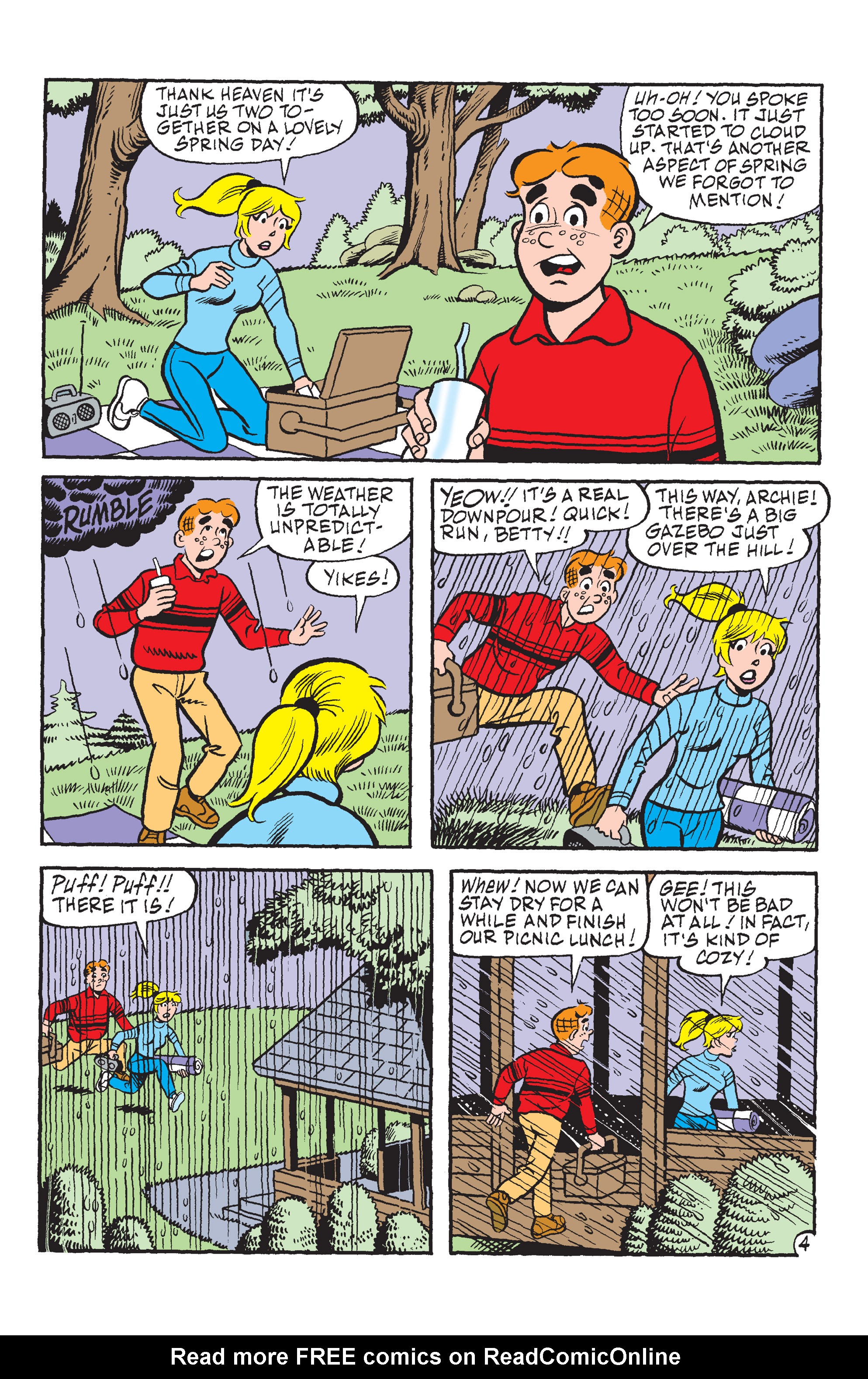 Read online Betty and Veronica: Picnic Antics comic -  Issue # TPB - 12