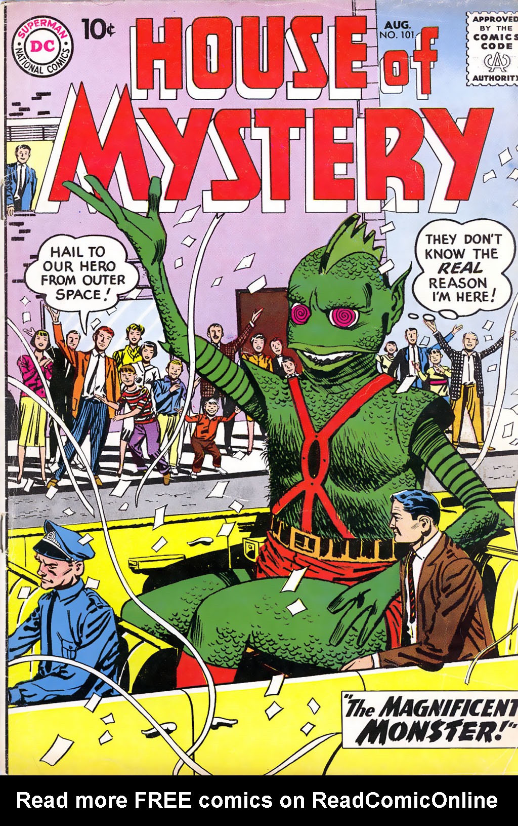 Read online House of Mystery (1951) comic -  Issue #101 - 1