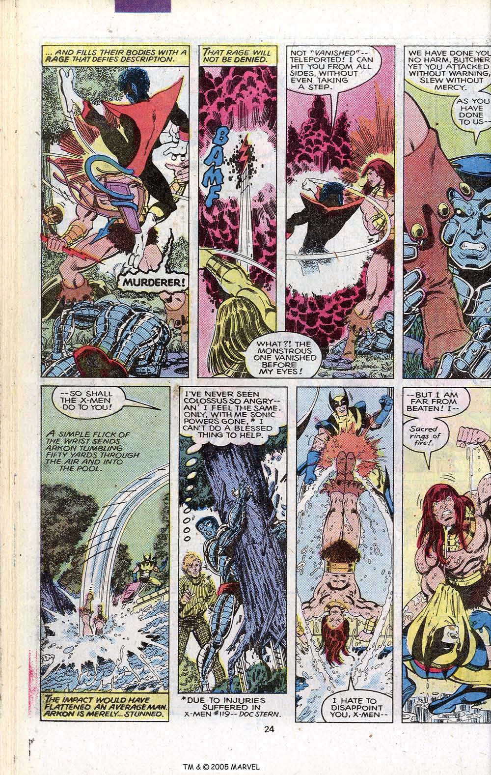 Uncanny X-Men (1963) issue Annual 3 - Page 26