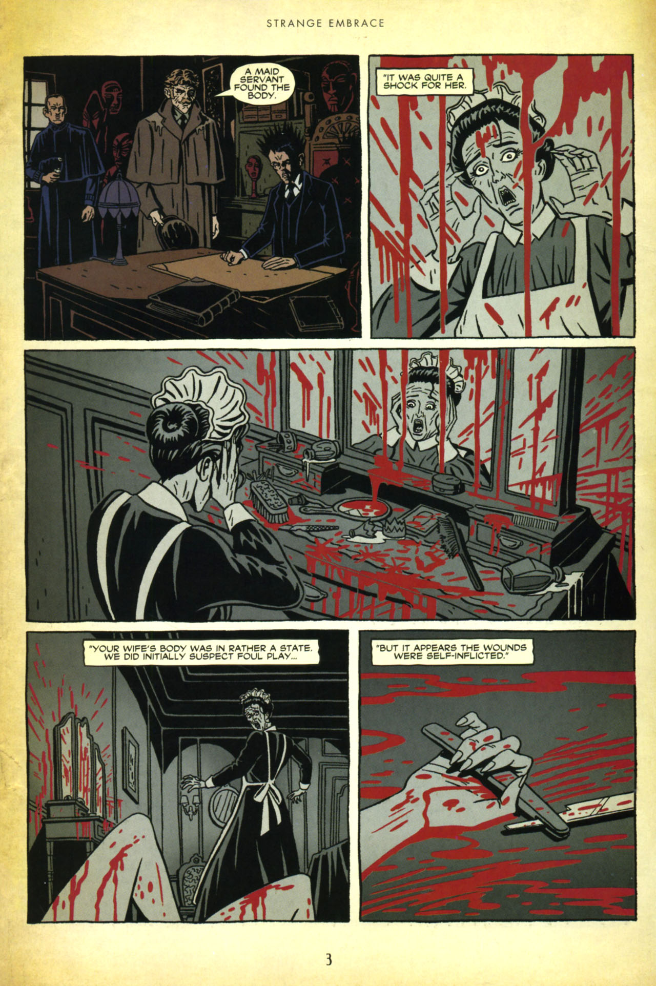 Read online Strange Embrace comic -  Issue #5 - 5