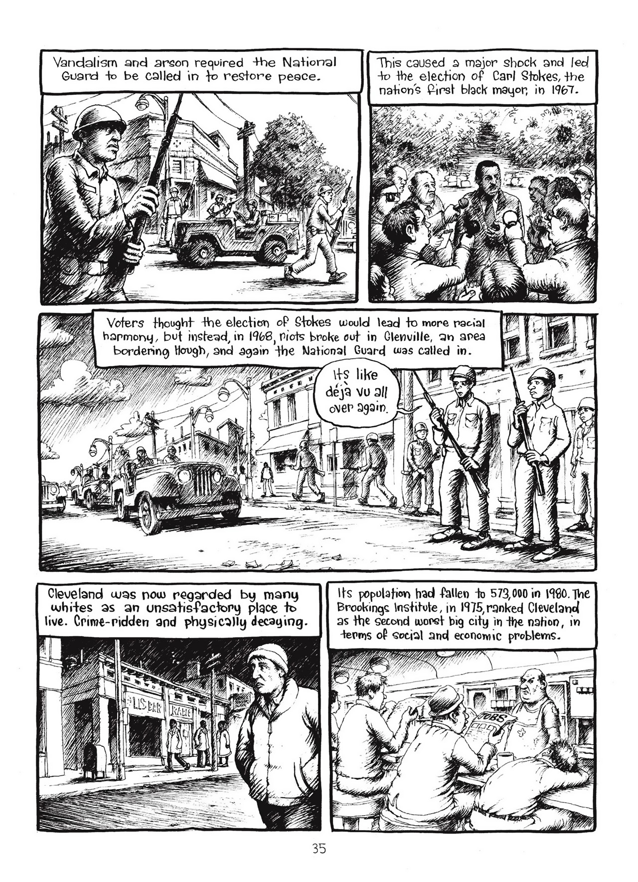 Read online Harvey Pekar's Cleveland comic -  Issue # TPB - 36