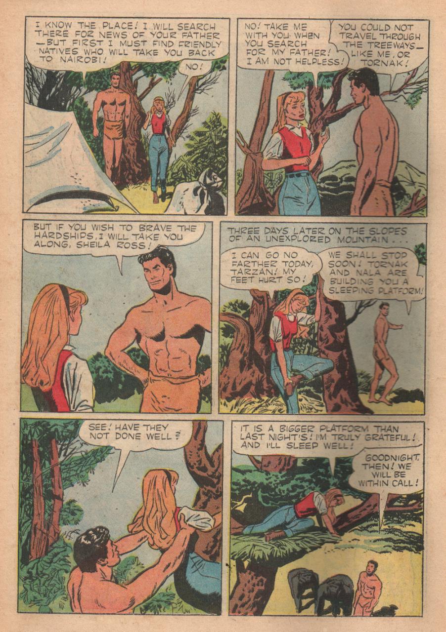 Read online Tarzan (1948) comic -  Issue #85 - 10