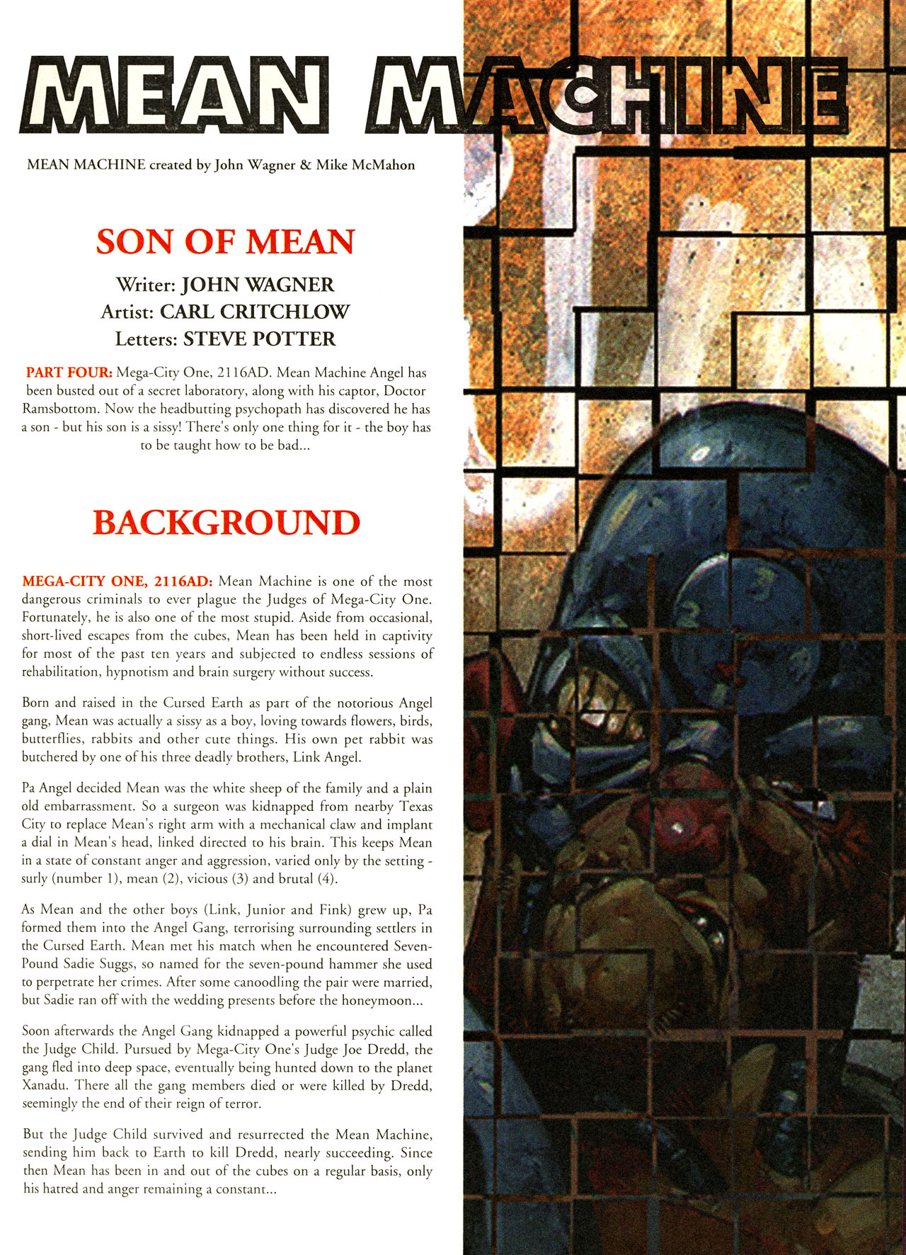 Read online Judge Dredd: The Megazine (vol. 2) comic -  Issue #66 - 23