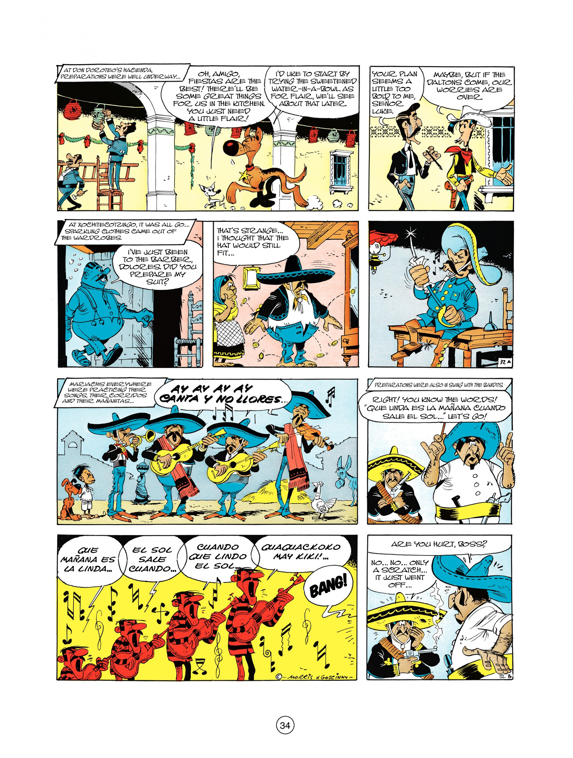 Read online A Lucky Luke Adventure comic -  Issue #10 - 34