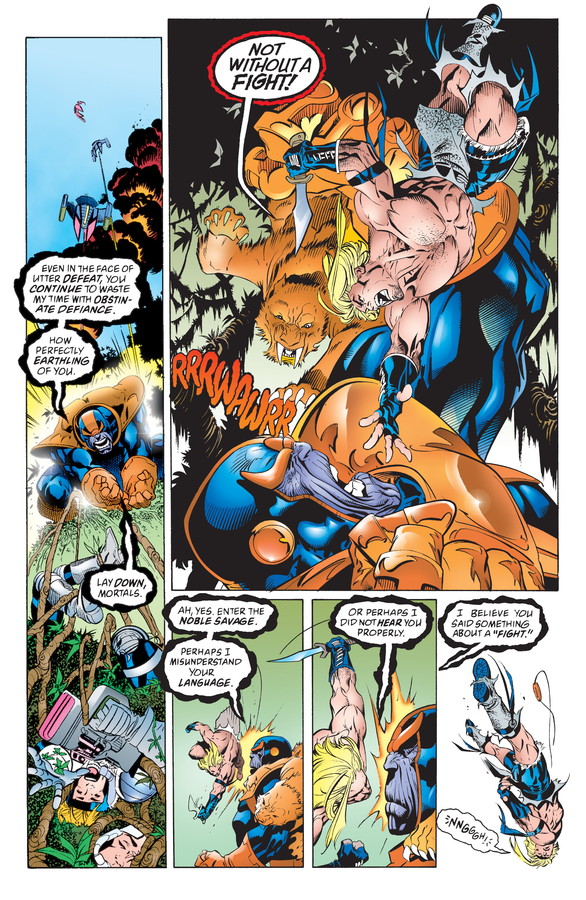 Read online Marvel-Verse: Thanos comic -  Issue # TPB - 105