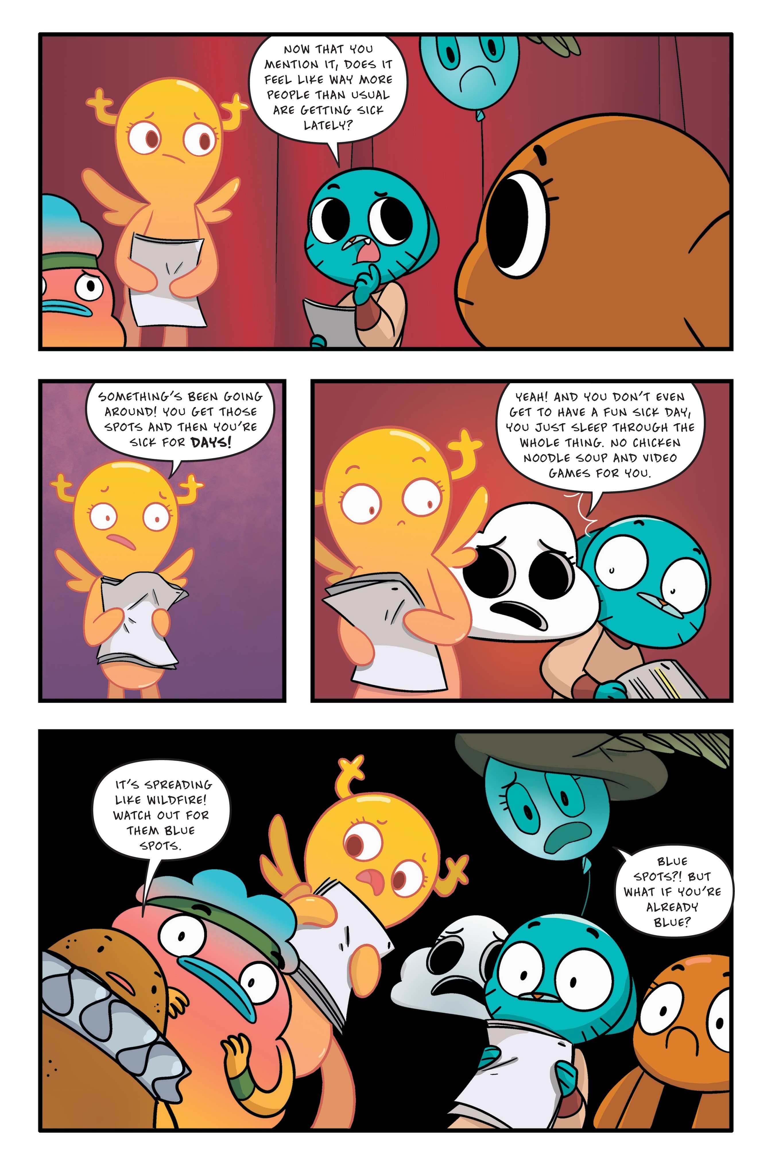 Read online The Amazing World of Gumball: Midsummer Nightmare comic -  Issue # TPB - 65