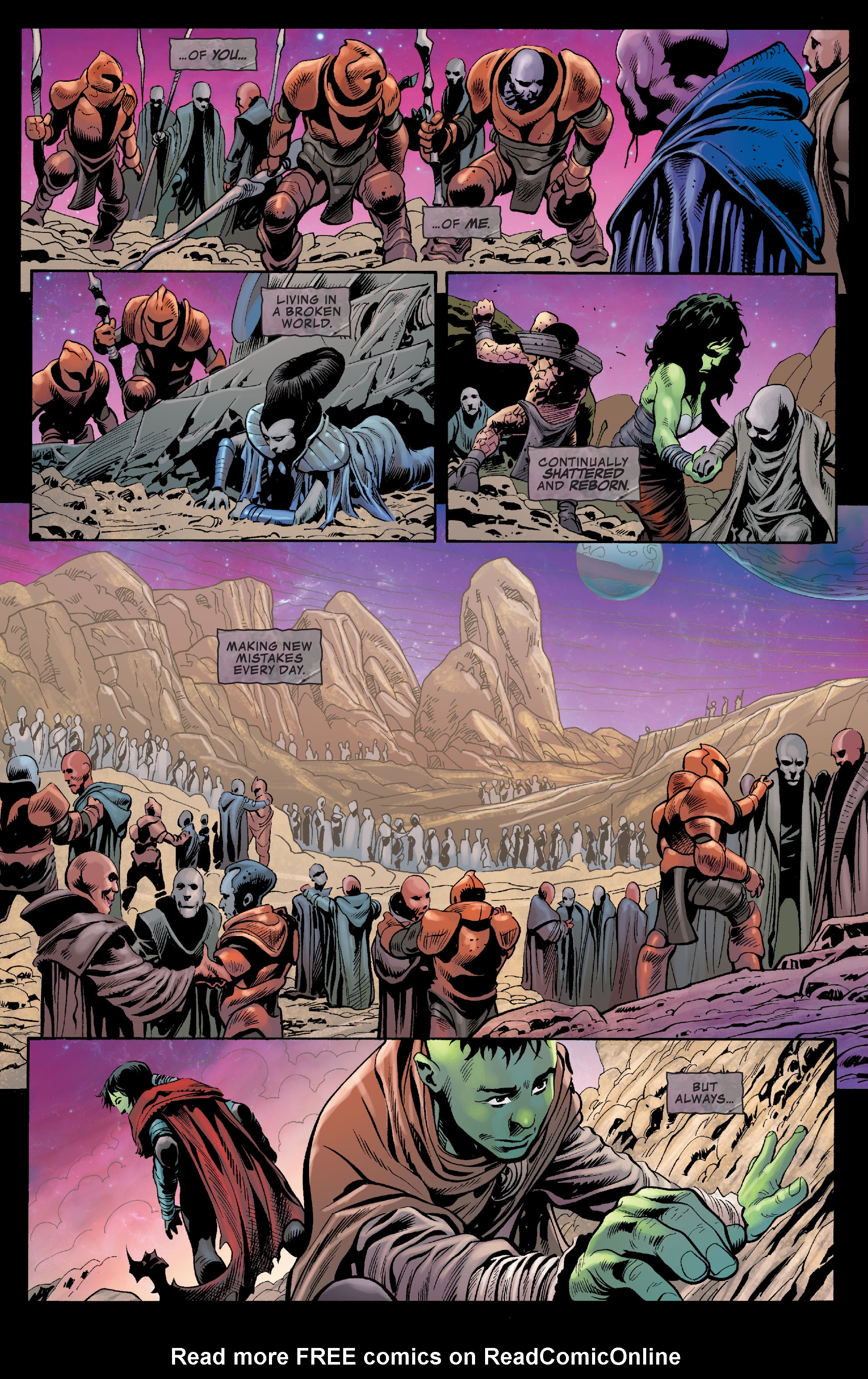 Read online Planet Hulk Worldbreaker comic -  Issue #5 - 20
