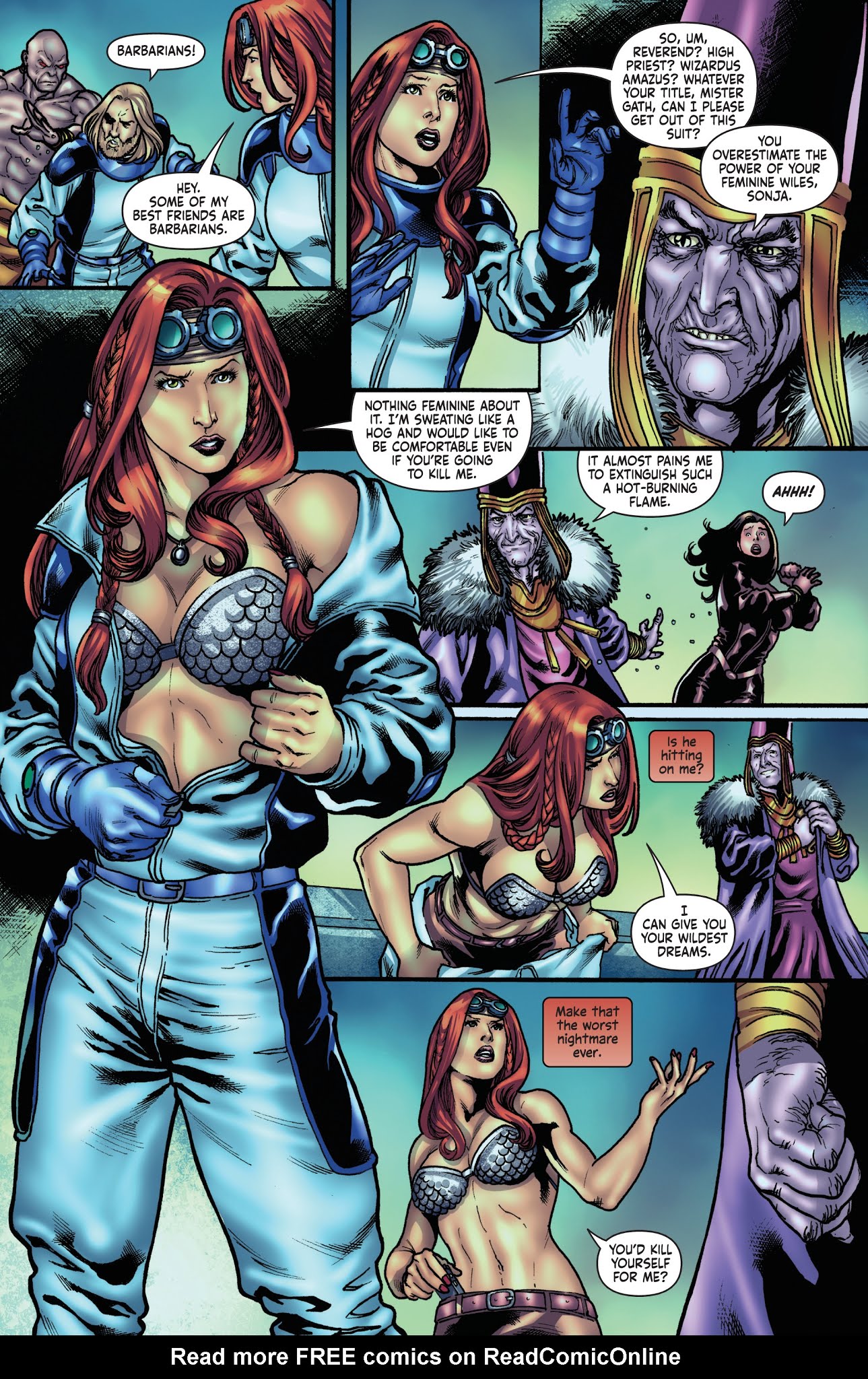 Read online Legenderry Red Sonja comic -  Issue #4 - 6