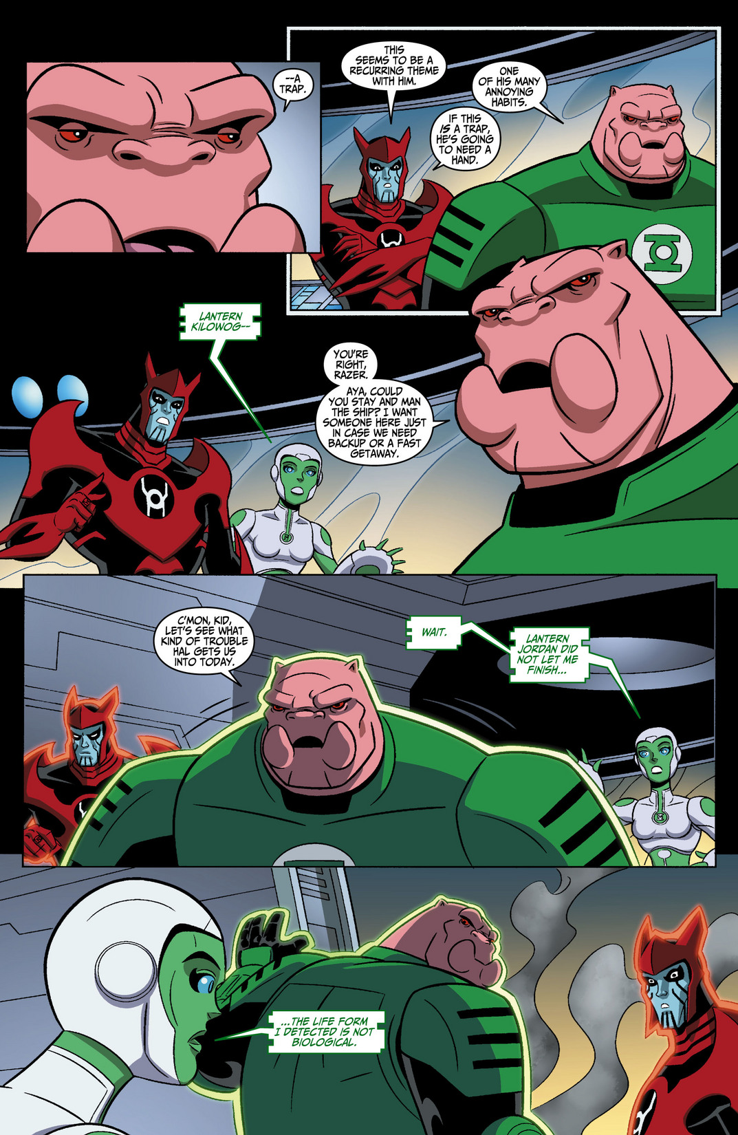 Read online Green Lantern: The Animated Series comic -  Issue #6 - 4