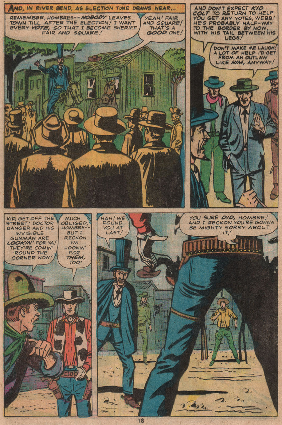 Read online Kid Colt Outlaw comic -  Issue #190 - 20