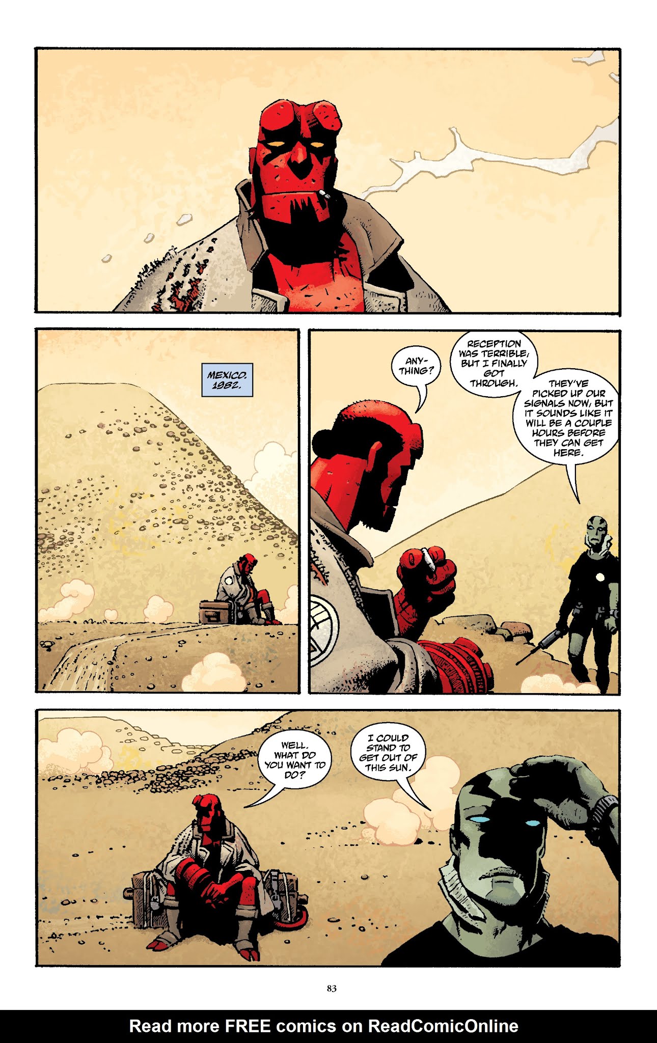 Read online Hellboy The Complete Short Stories comic -  Issue # TPB 1 (Part 1) - 84