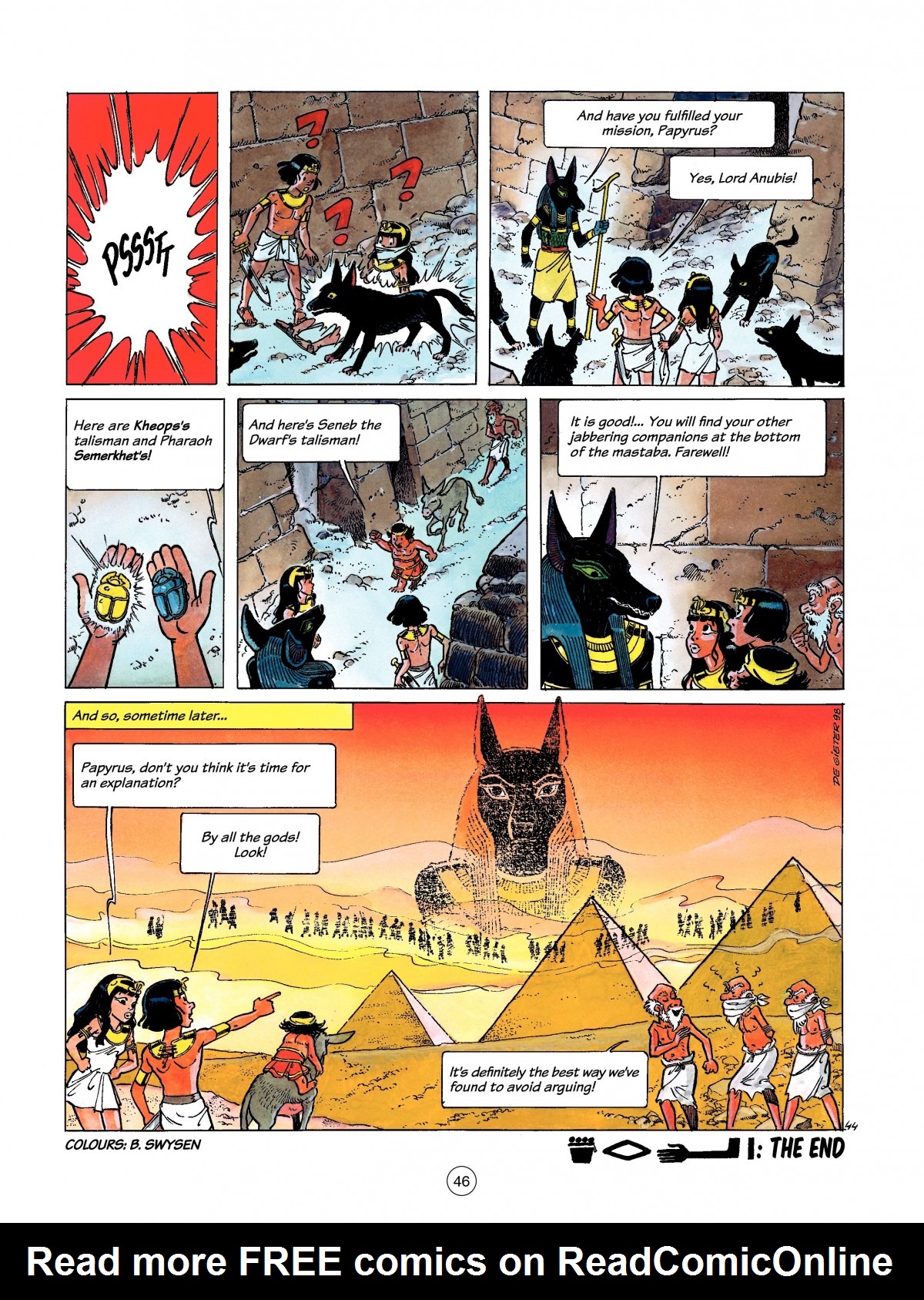 Read online Papyrus comic -  Issue #6 - 46