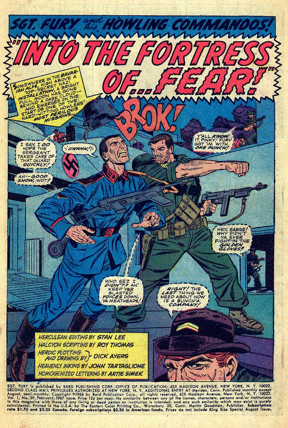 Read online Sgt. Fury comic -  Issue #39 - 3