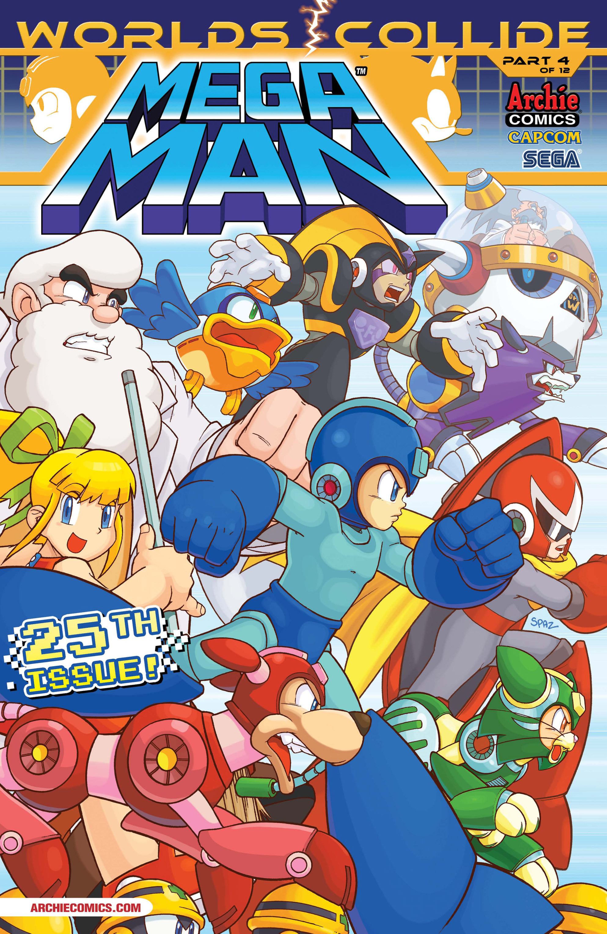 Read online Mega Man comic -  Issue #25 - 1