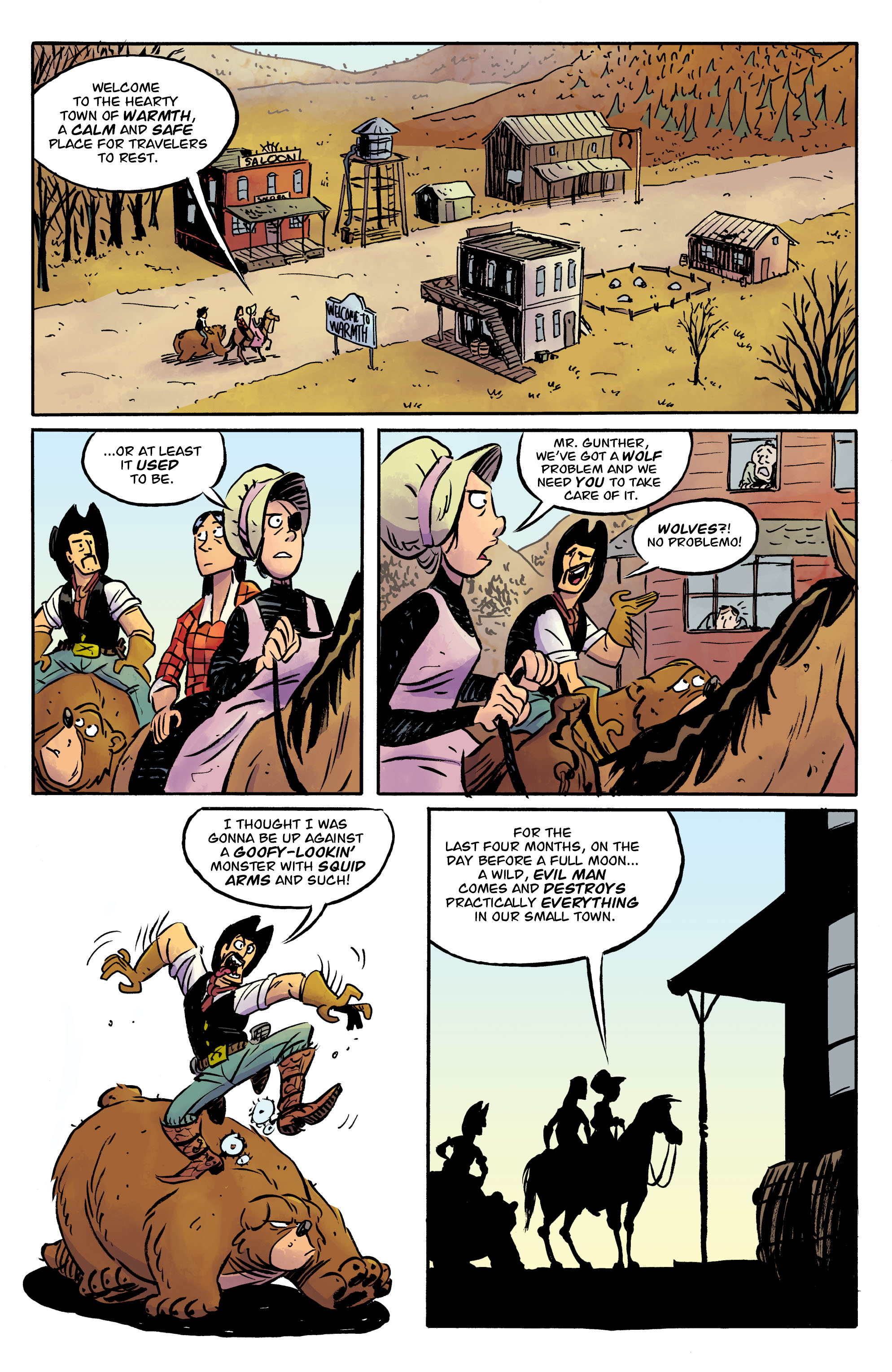 Read online Reed Gunther comic -  Issue #7 - 8