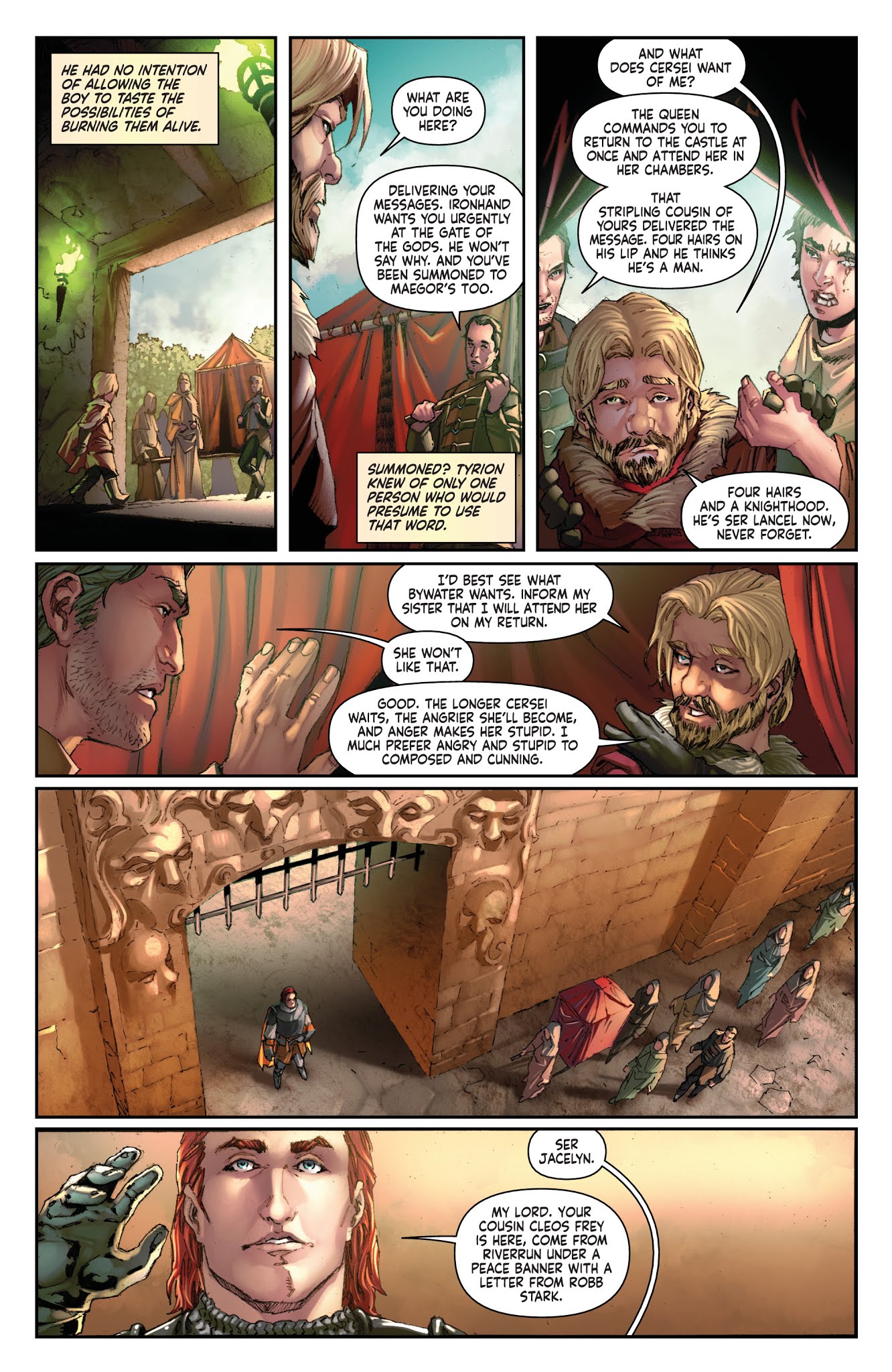 Read online A Clash of Kings comic -  Issue #12 - 6