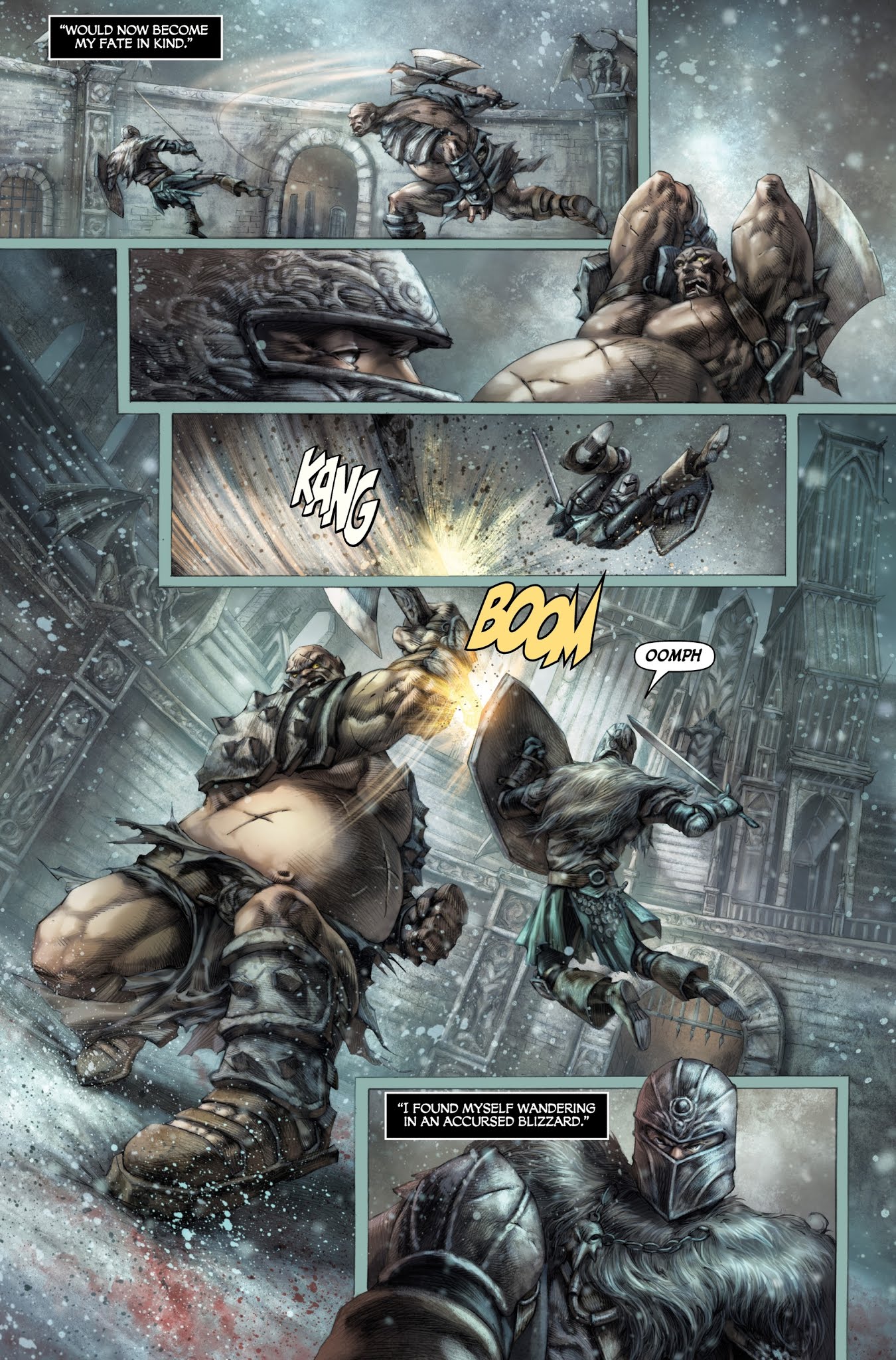 Read online Dark Souls: Winter's Spite comic -  Issue #1 - 19