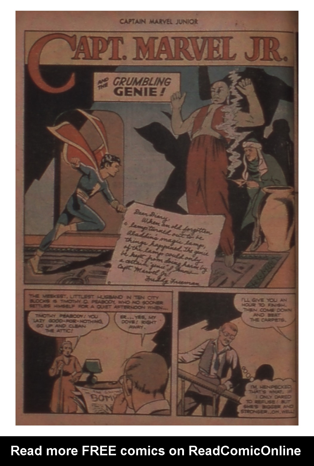 Read online Captain Marvel, Jr. comic -  Issue #18 - 18