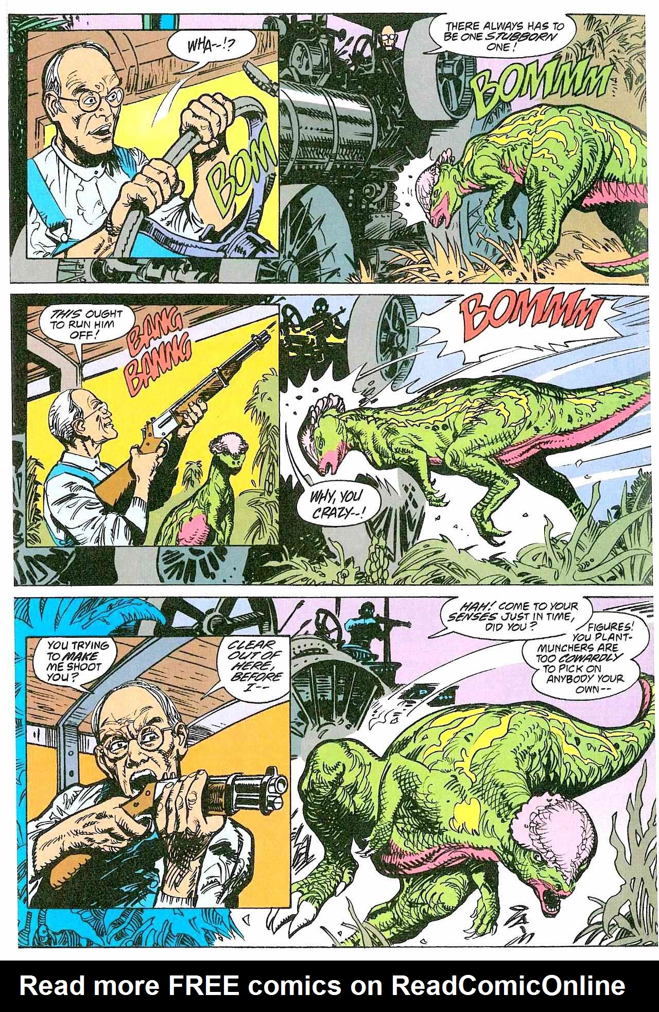 Read online Cadillacs and Dinosaurs comic -  Issue #6 - 25