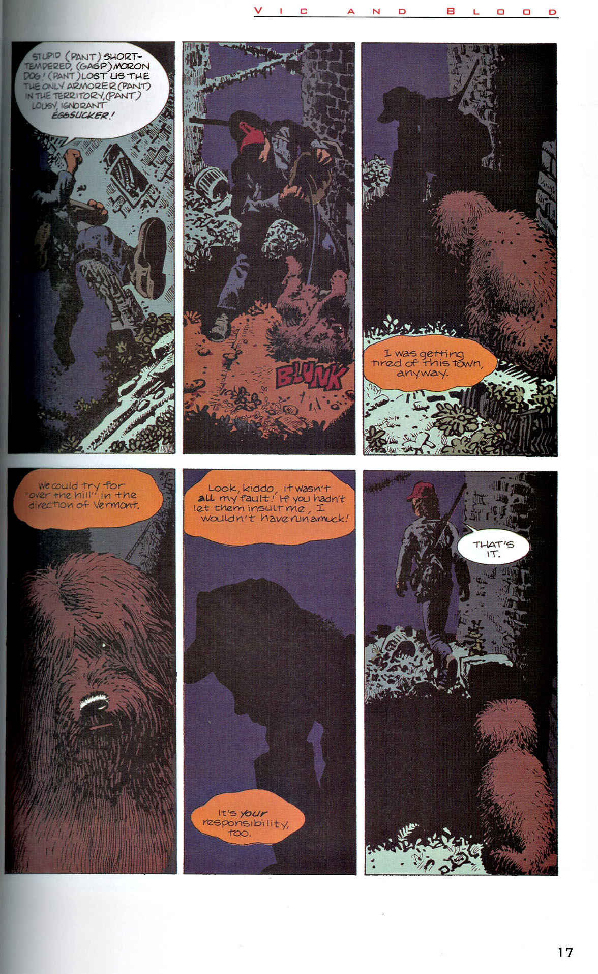 Read online Vic and Blood comic -  Issue # TPB - 18
