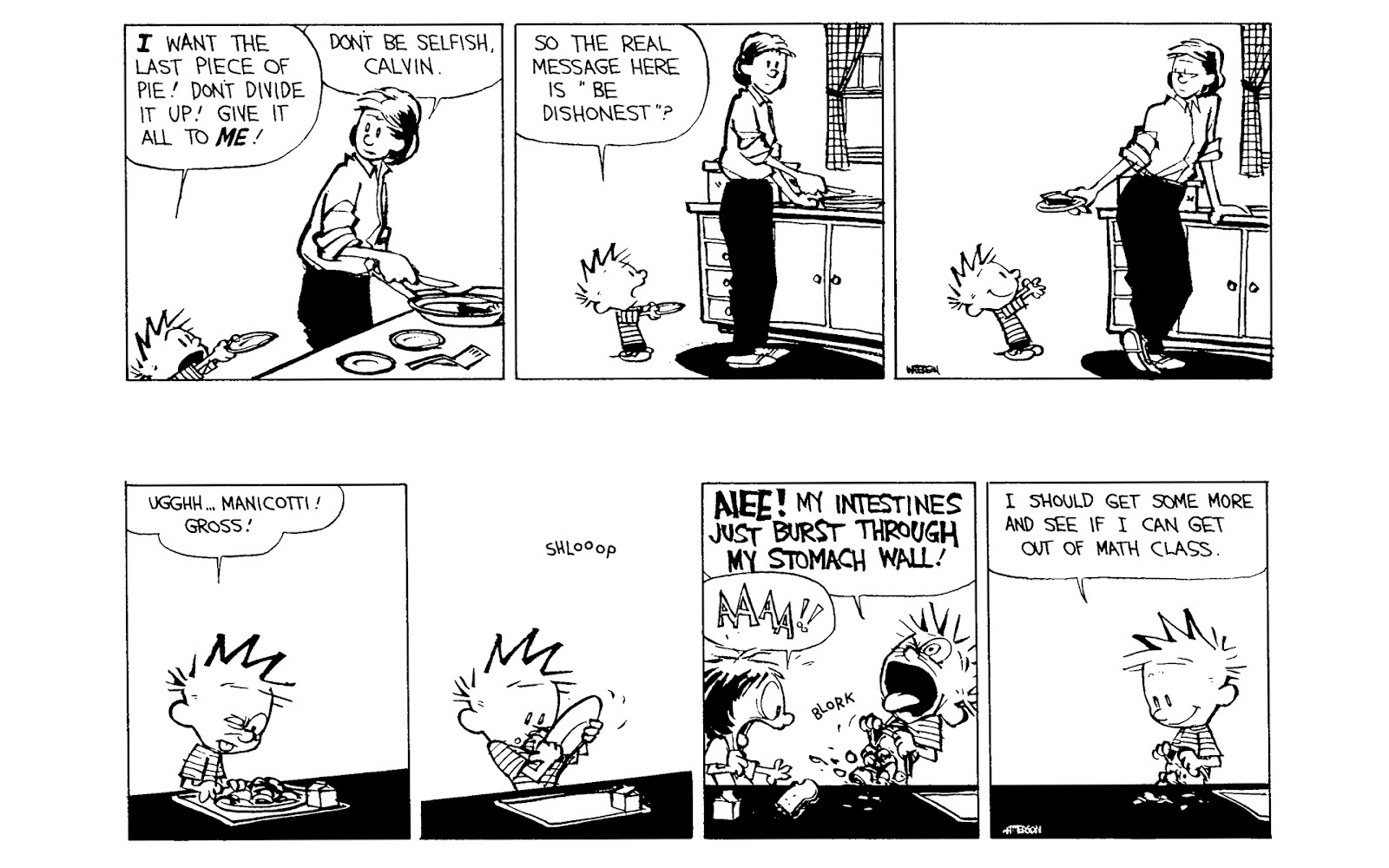 Calvin and Hobbes issue 11 - Page 137