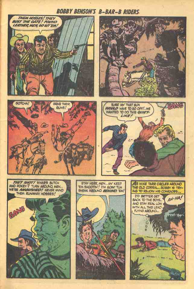 Read online Bobby Benson's B-Bar-B Riders comic -  Issue #5 - 33