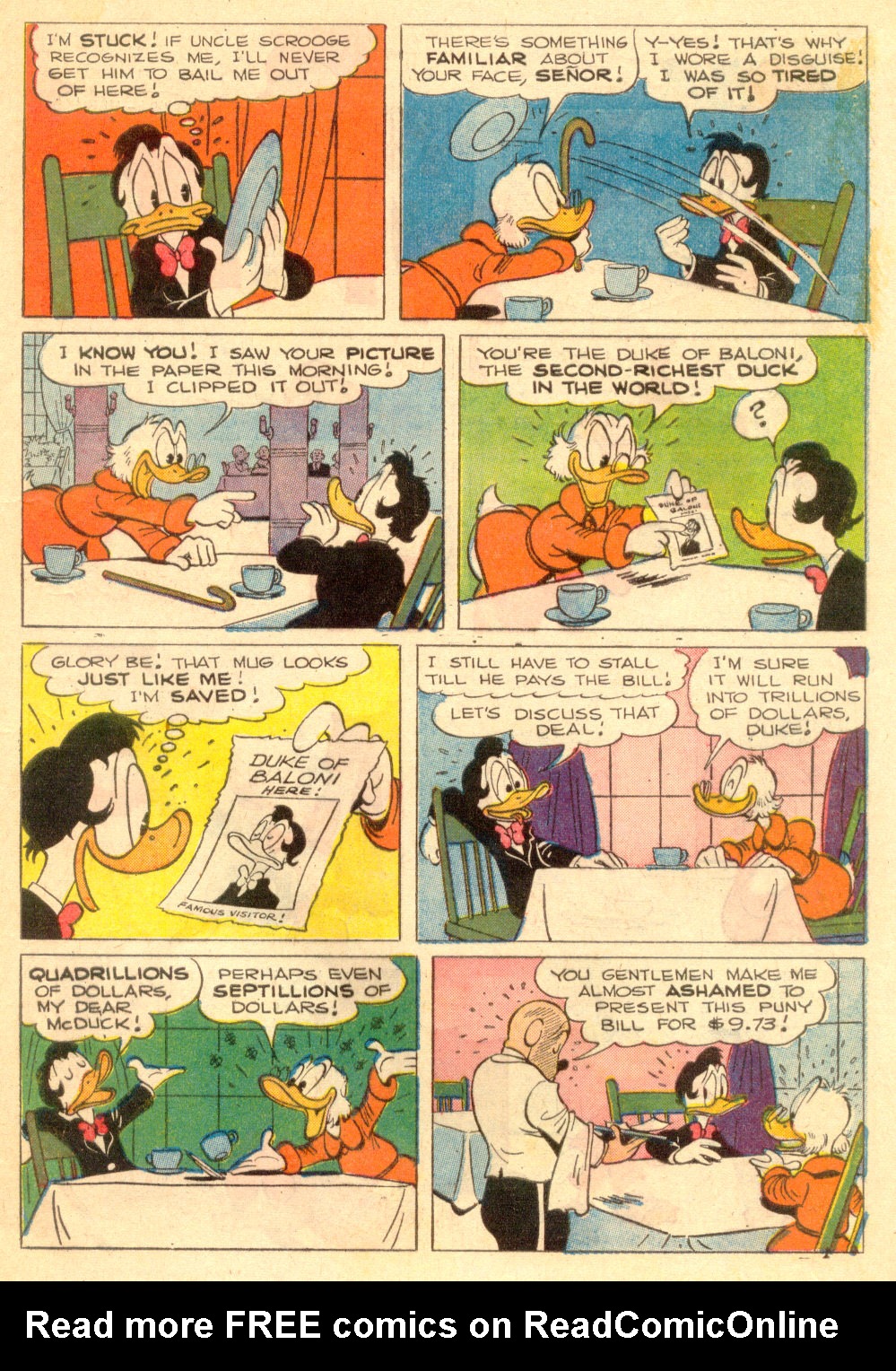 Read online Walt Disney's Comics and Stories comic -  Issue #328 - 8