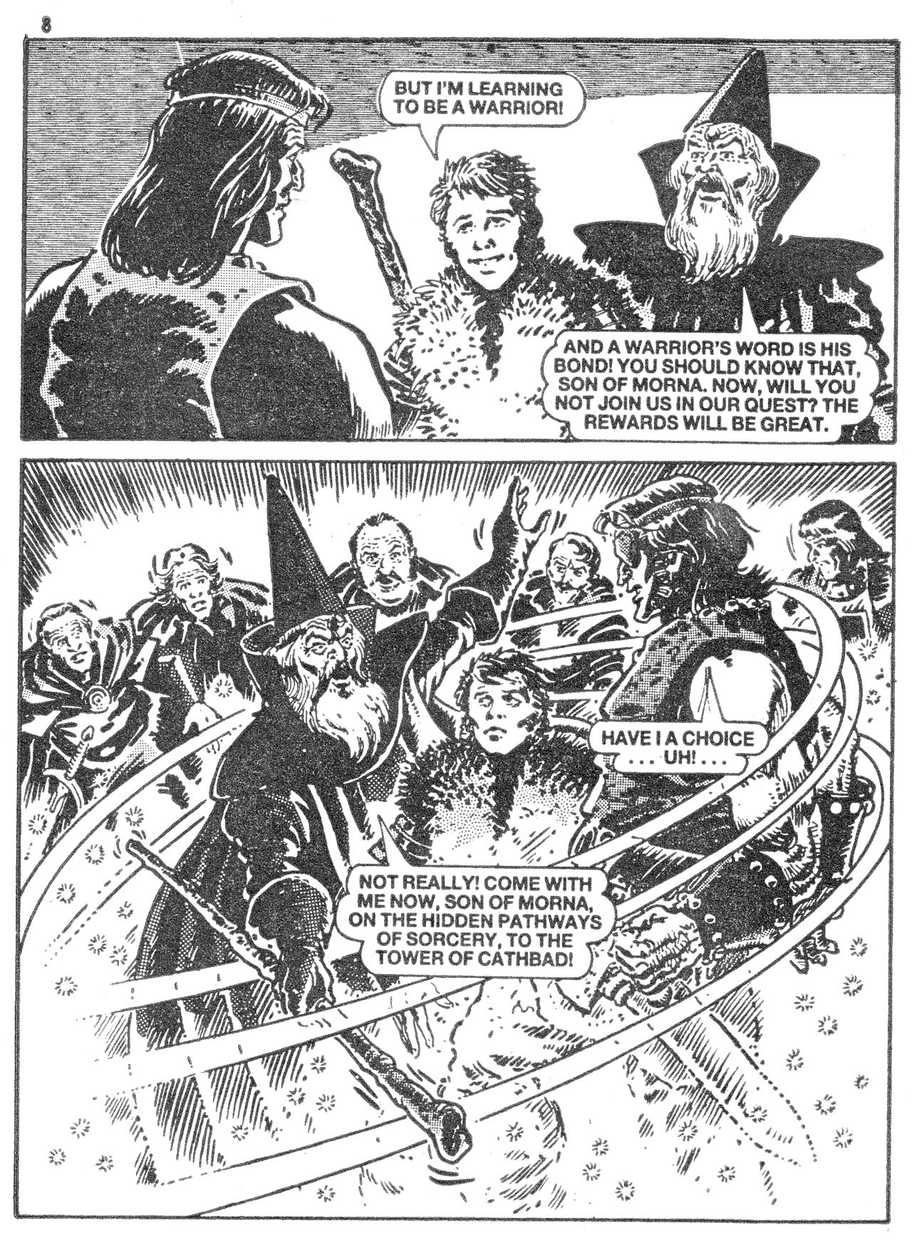 Read online Starblazer comic -  Issue #209 - 9