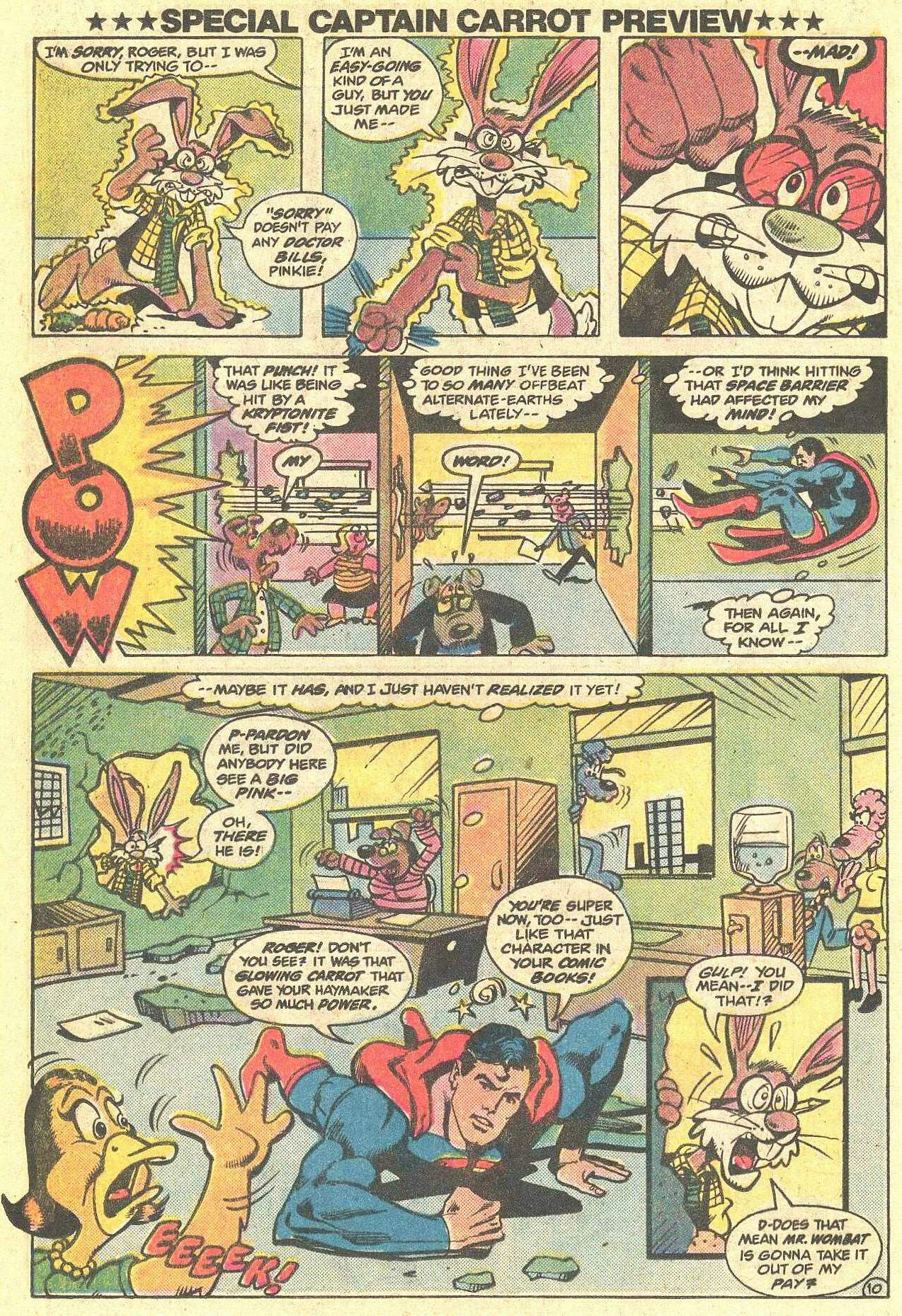 Read online Captain Carrot and His Amazing Zoo Crew! comic -  Issue #0 - 10