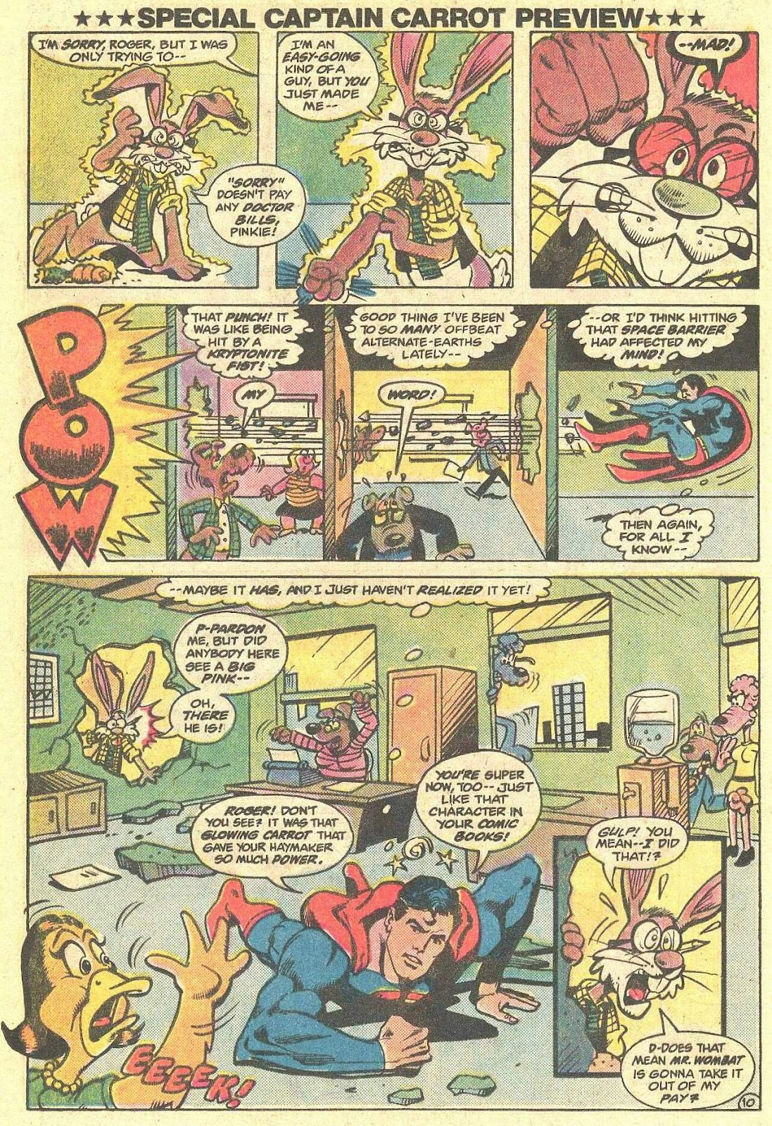 Captain Carrot and His Amazing Zoo Crew! issue 0 - Page 10