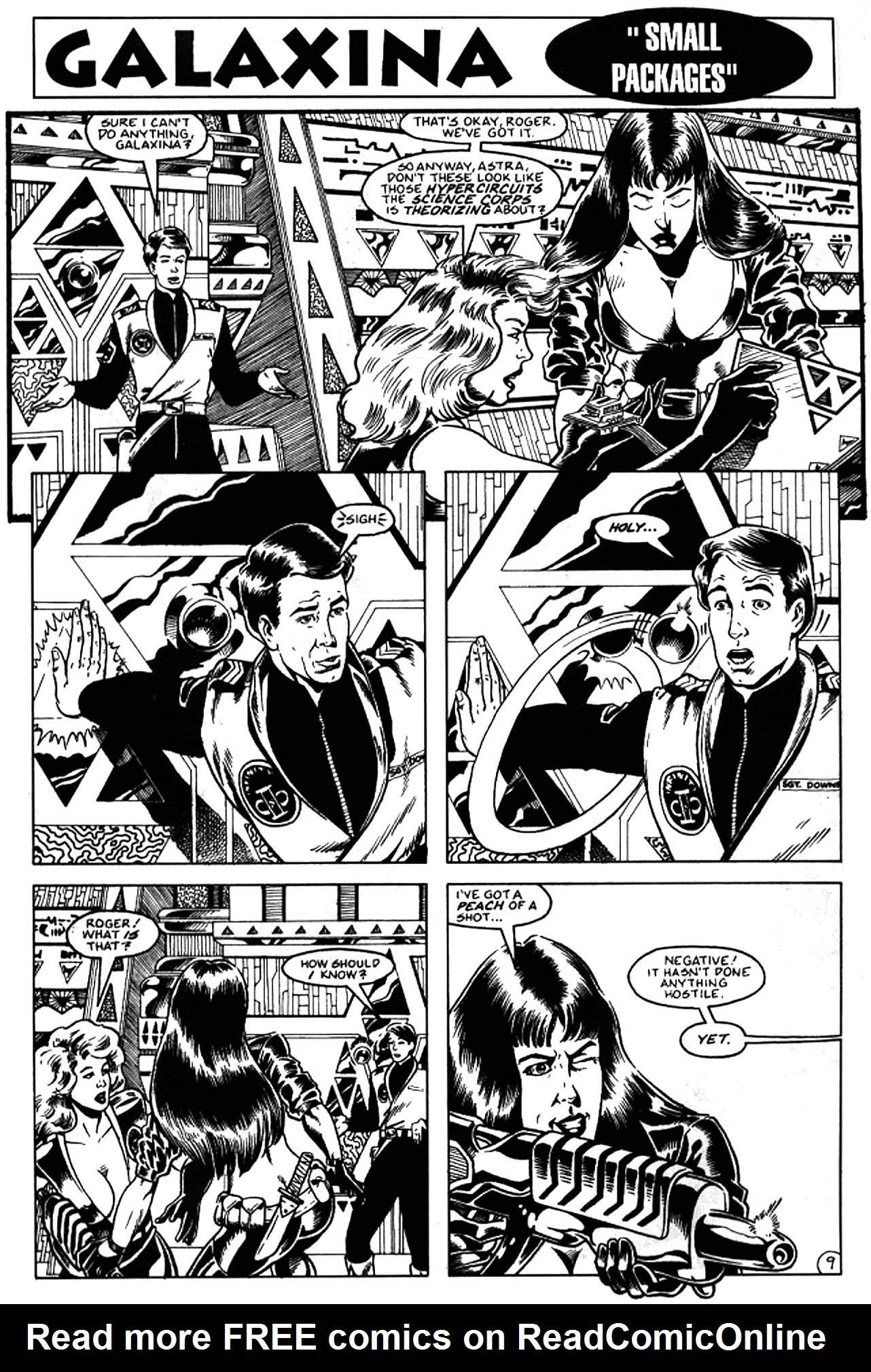 Read online Galaxina comic -  Issue #4 - 12