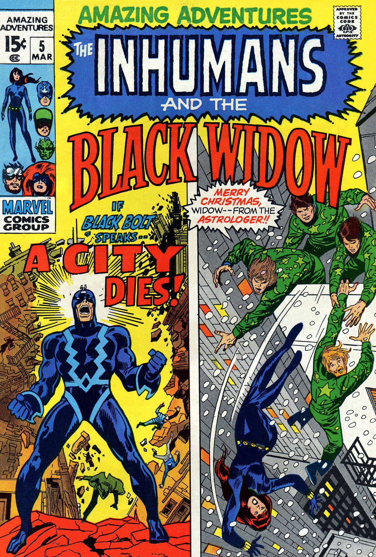 Read online Amazing Adventures (1970) comic -  Issue #5 - 1
