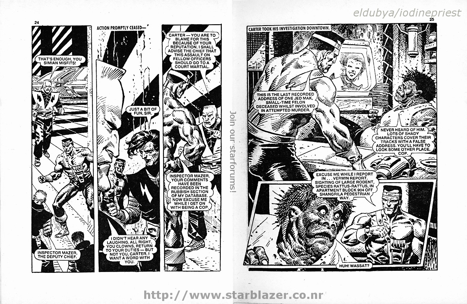 Read online Starblazer comic -  Issue #260 - 14