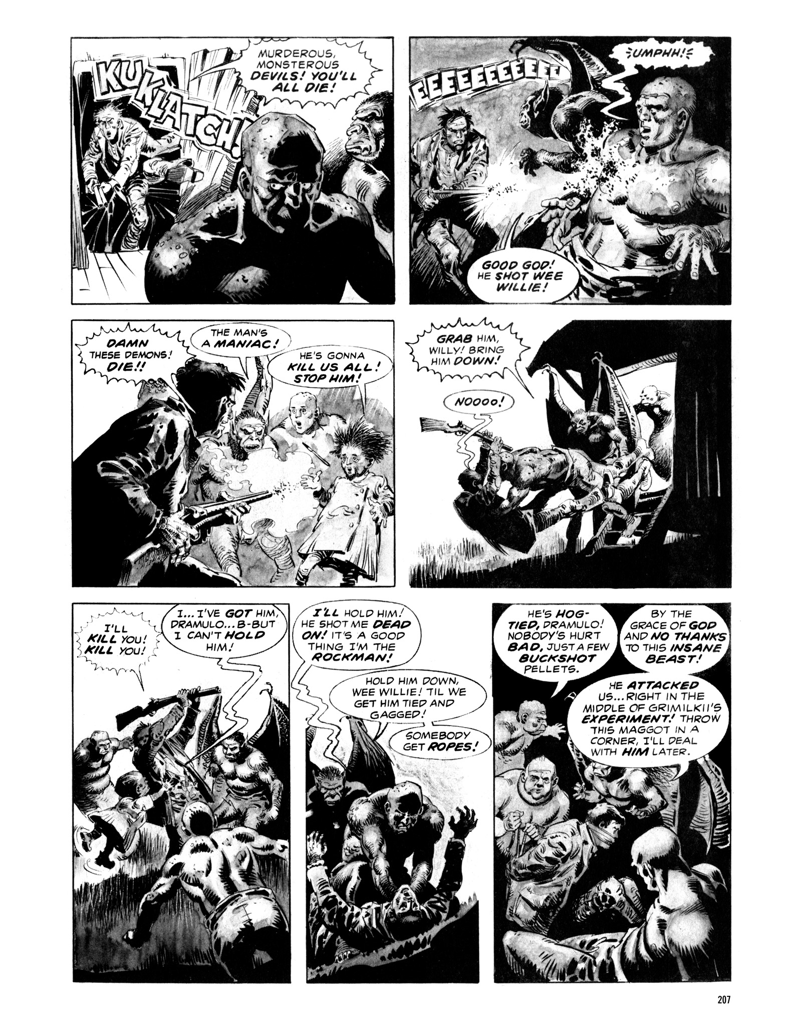 Read online Eerie Archives comic -  Issue # TPB 15 - 208