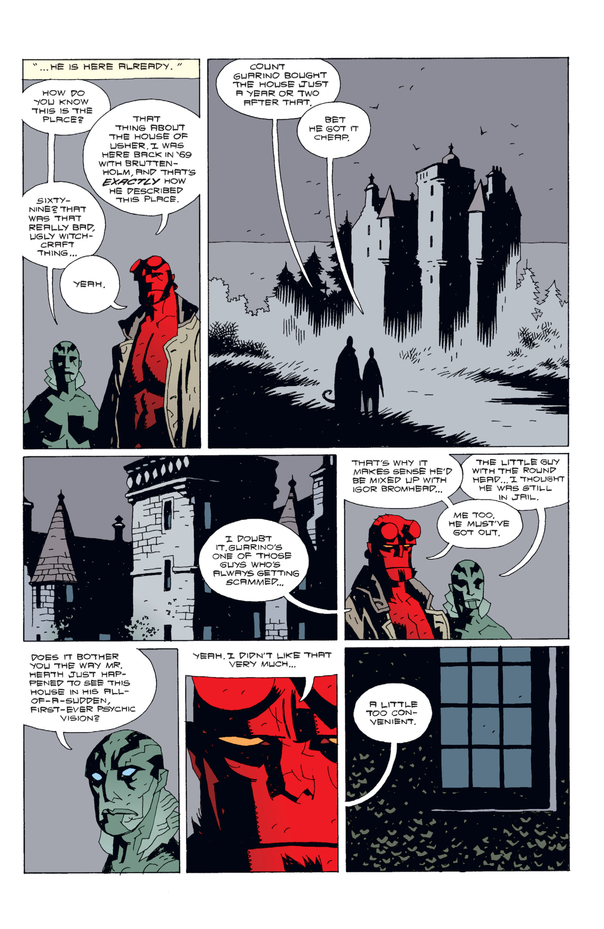 Read online Hellboy comic -  Issue #4 - 90