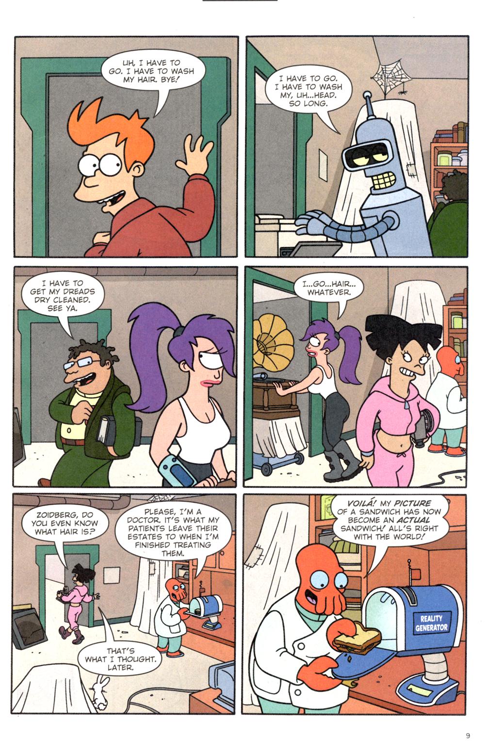 Read online Futurama Comics comic -  Issue #14 - 10
