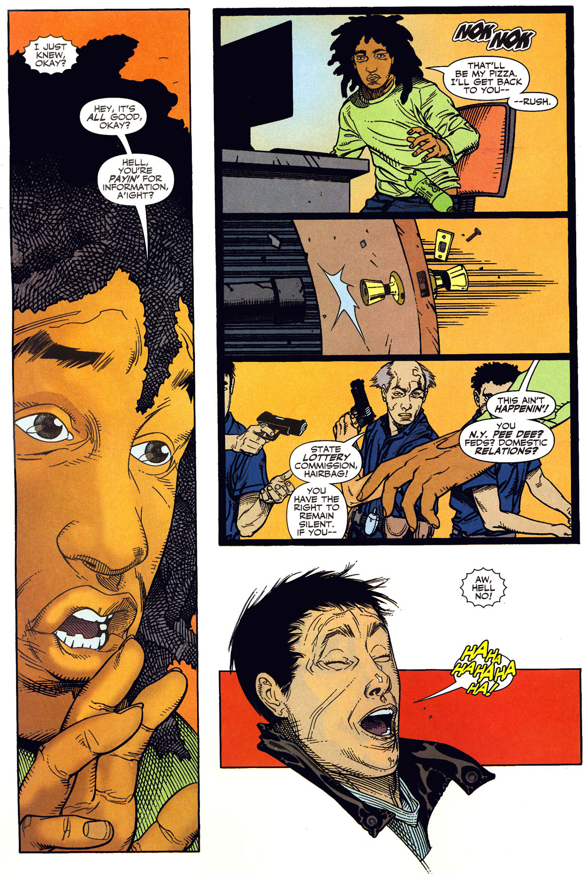 Read online Rush City comic -  Issue #4 - 17