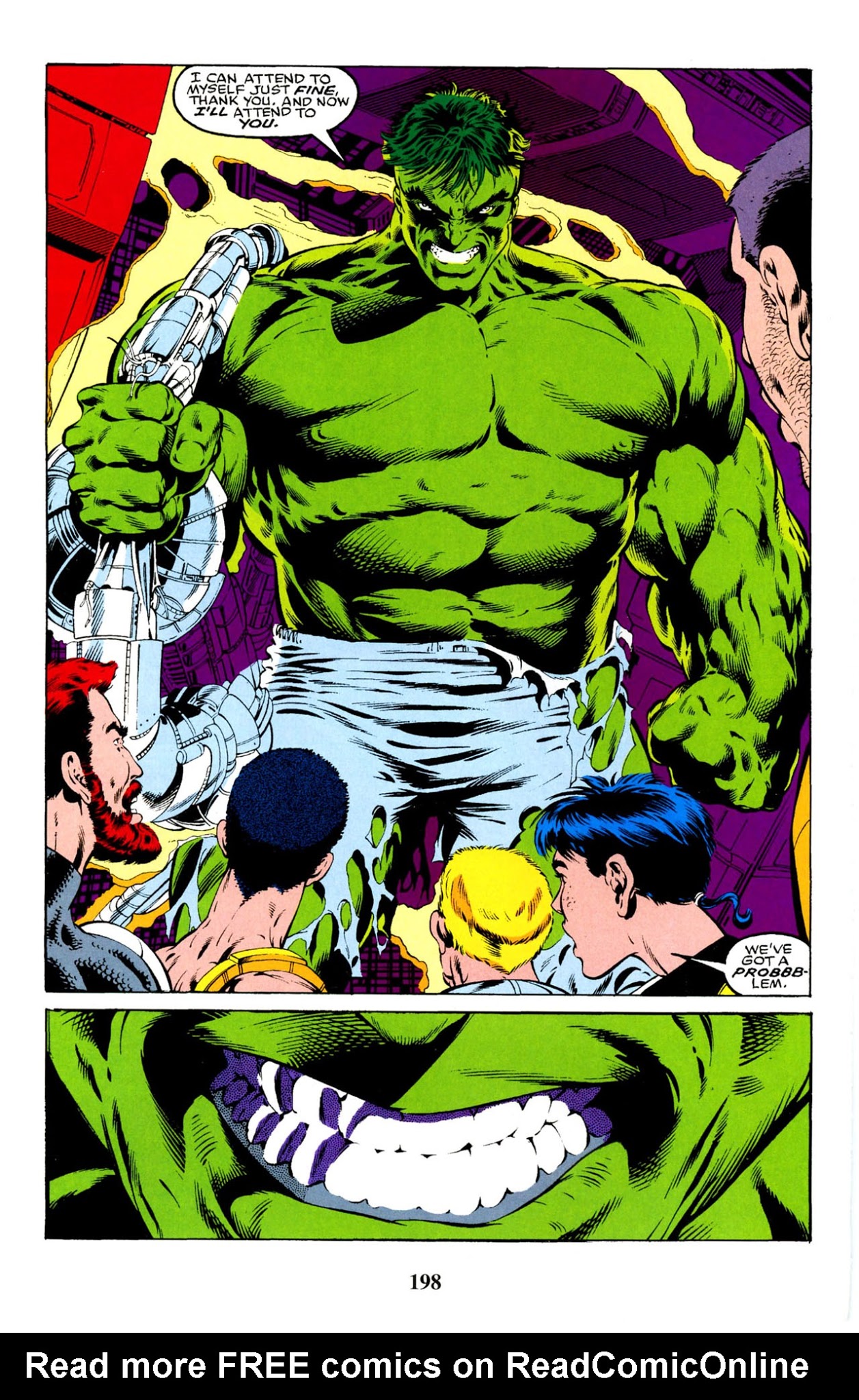 Read online Hulk Visionaries: Peter David comic -  Issue # TPB 6 - 198