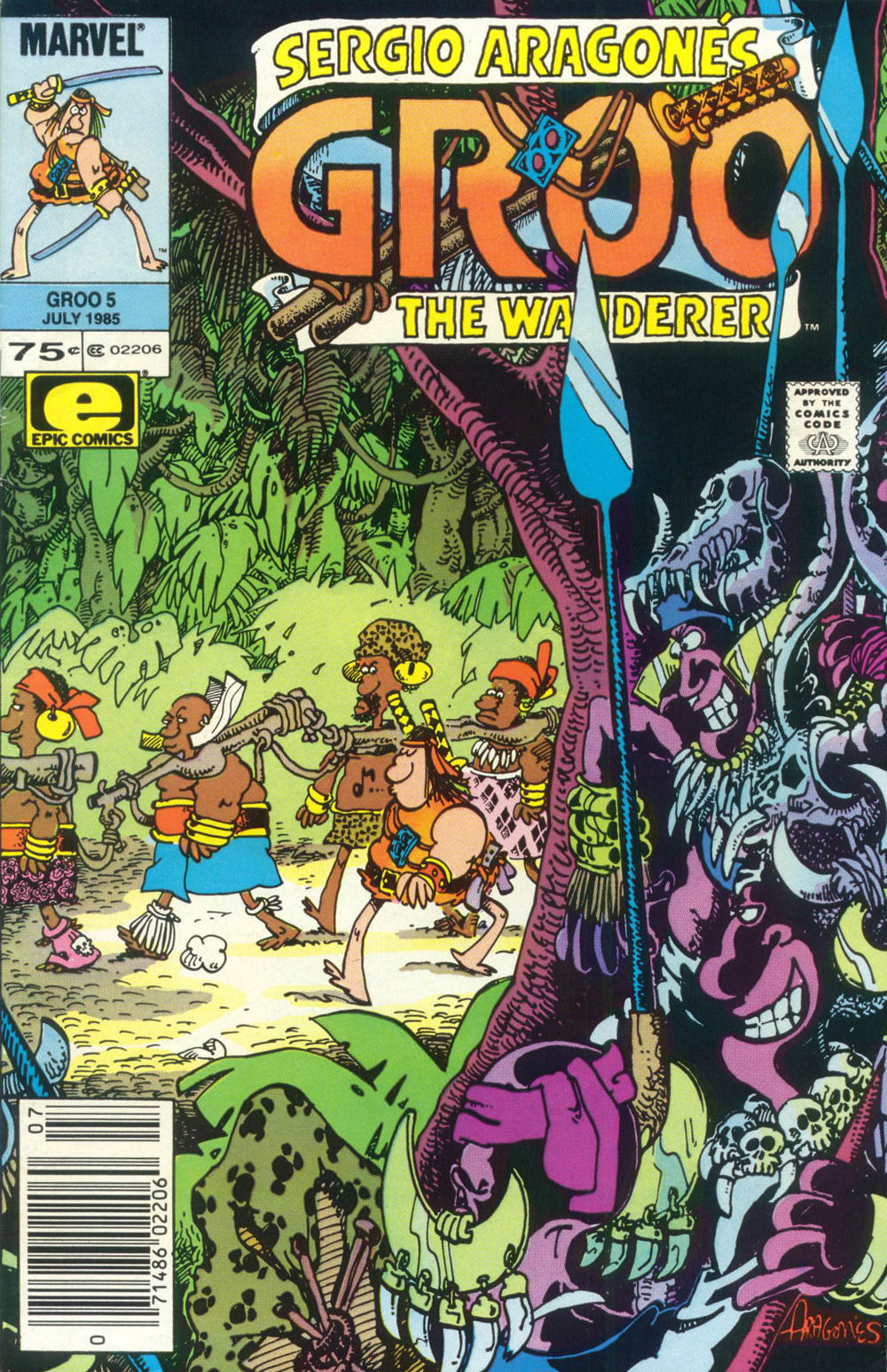 Read online Sergio Aragonés Groo the Wanderer comic -  Issue #5 - 1