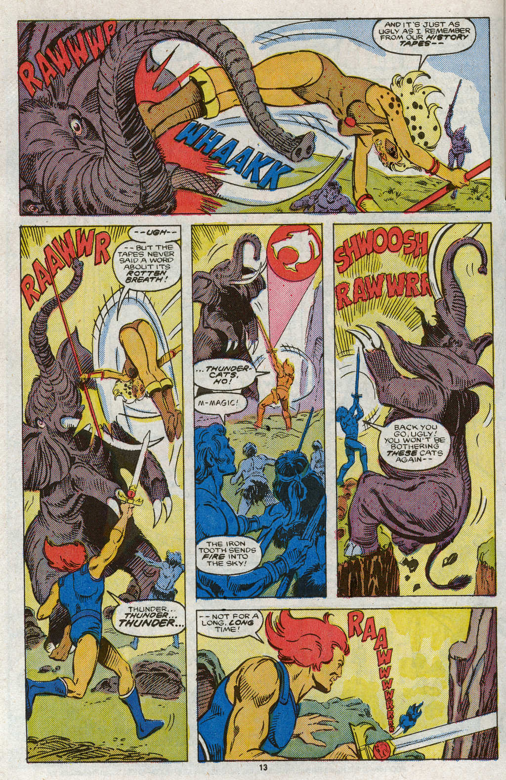 Read online ThunderCats (1985) comic -  Issue #7 - 21