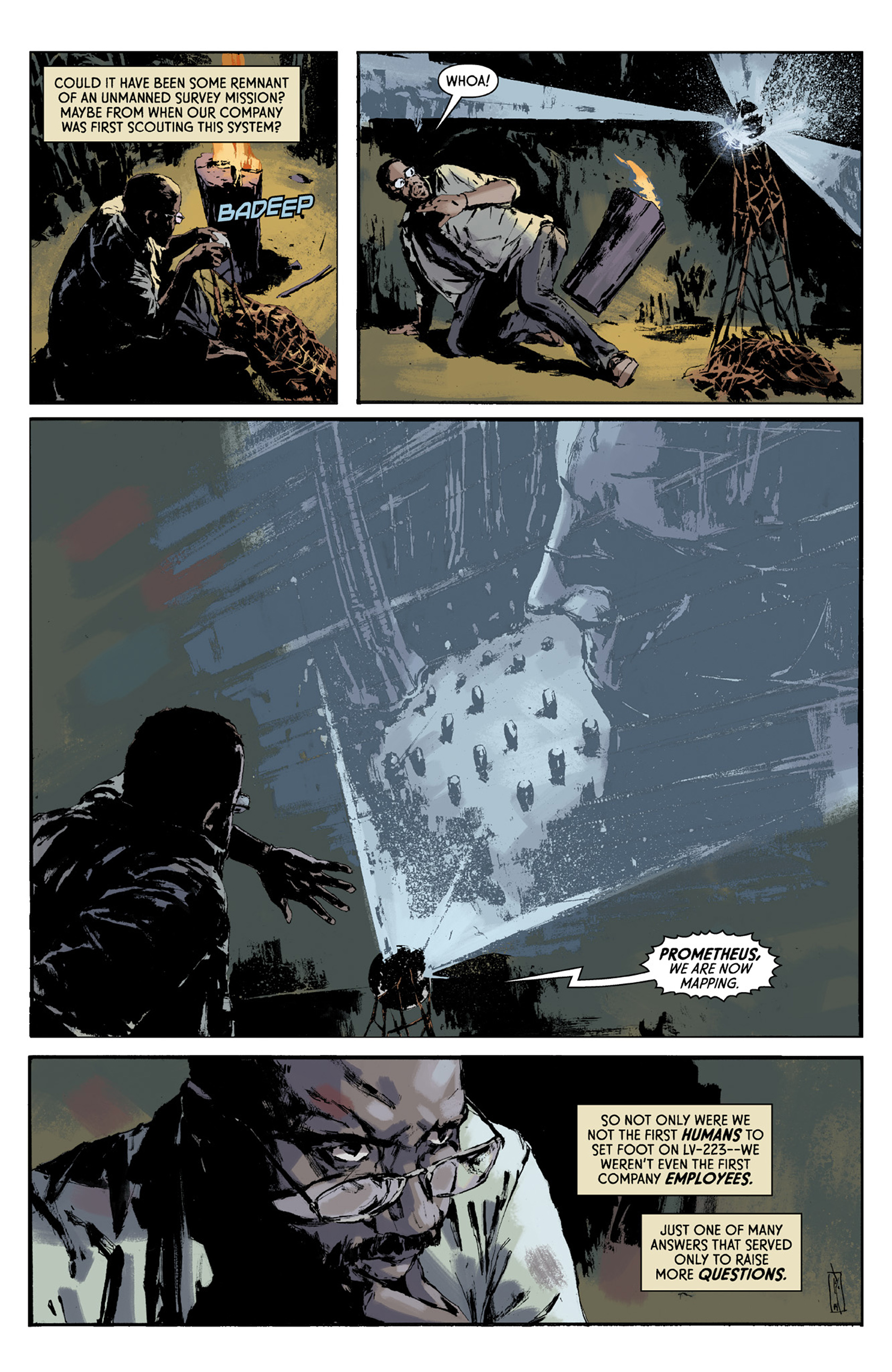 Read online Aliens: Fire and Stone comic -  Issue #2 - 5