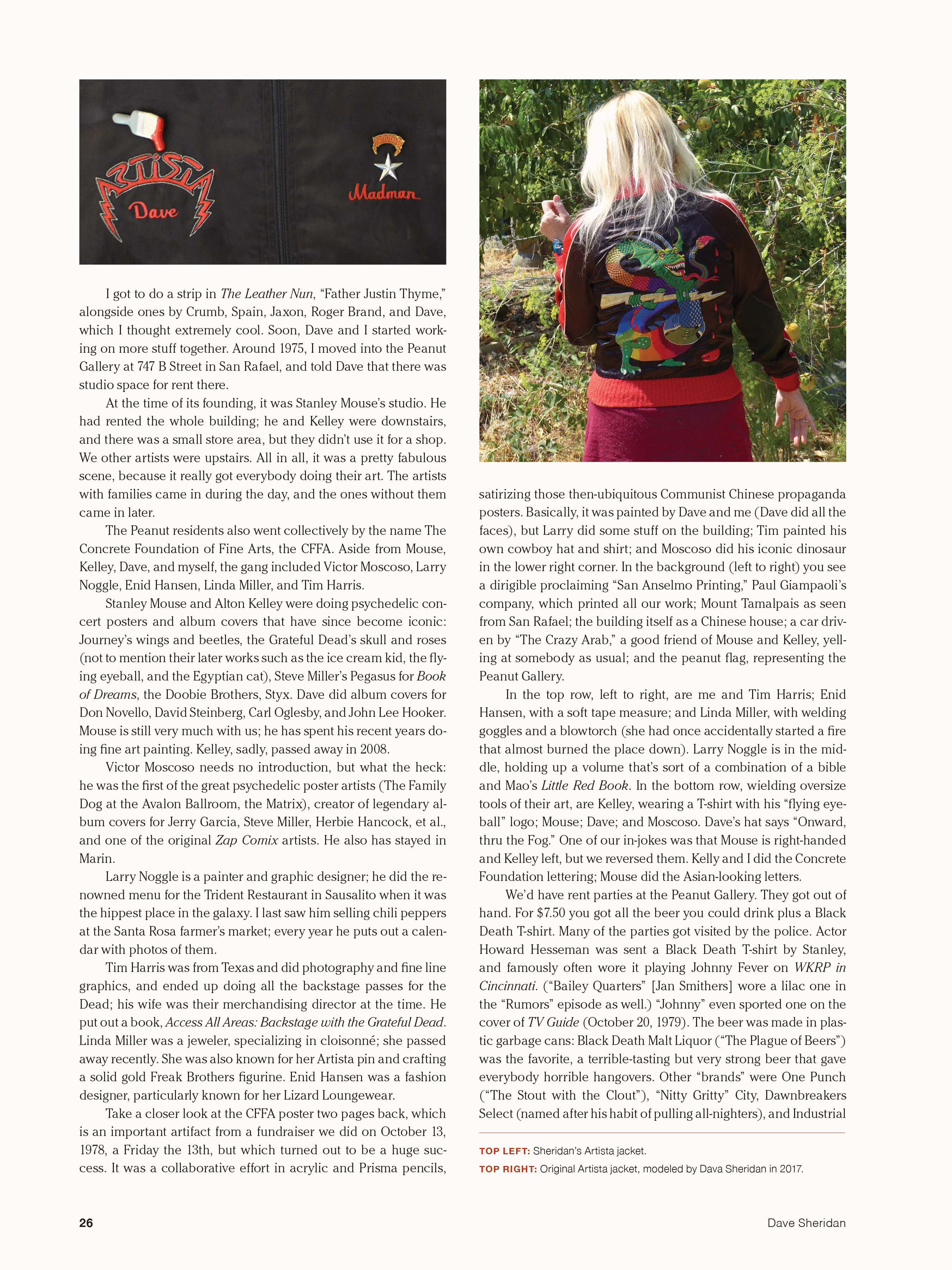 Read online Dave Sheridan: Life with Dealer McDope, the Leather Nun, and the Fabulous Furry Freak Brothers comic -  Issue # TPB (Part 1) - 37