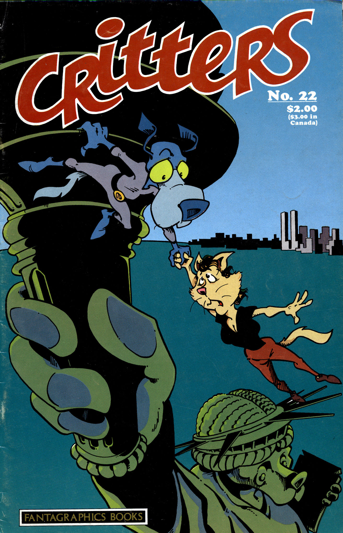Read online Critters comic -  Issue #22 - 1