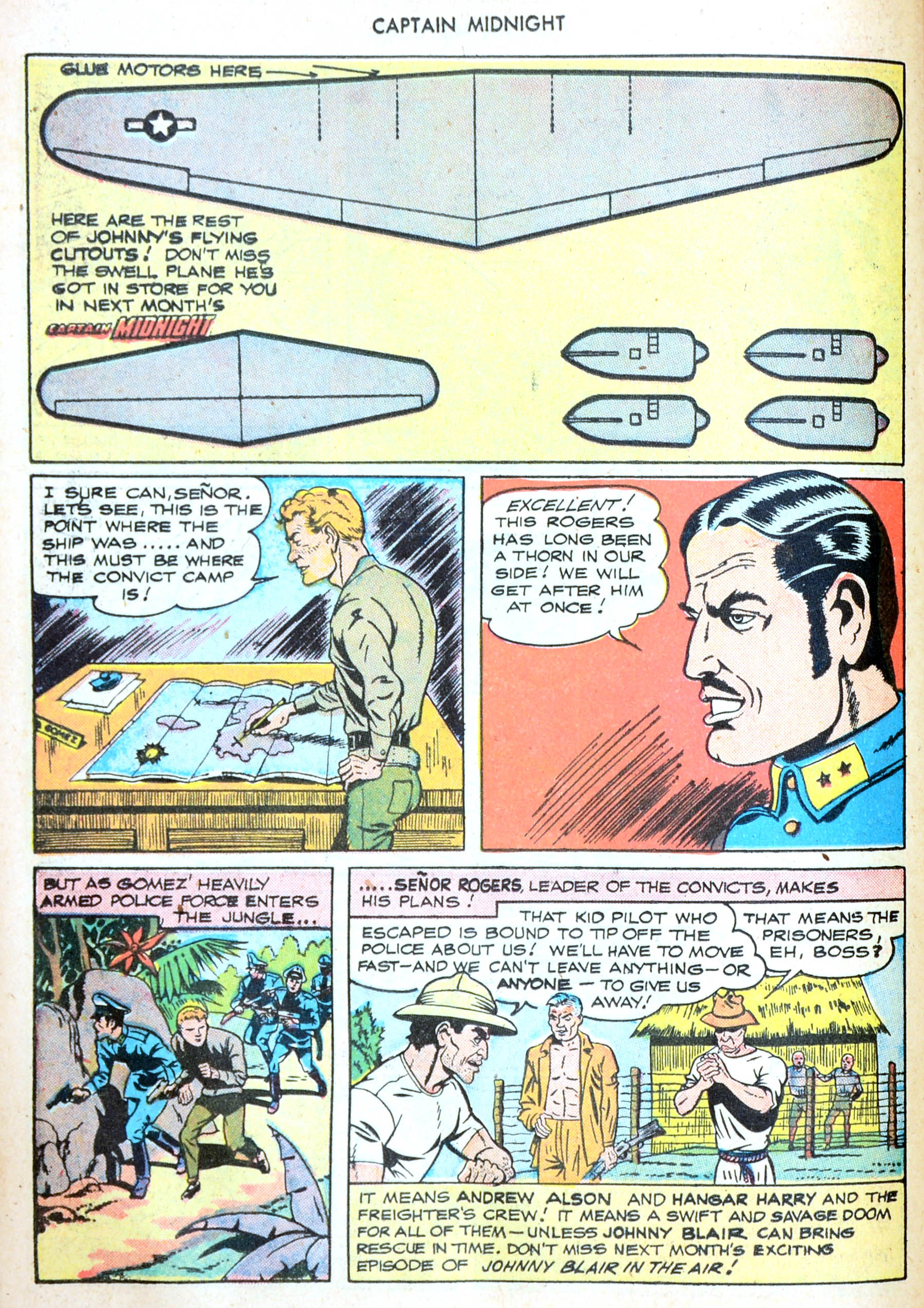 Read online Captain Midnight (1942) comic -  Issue #62 - 14