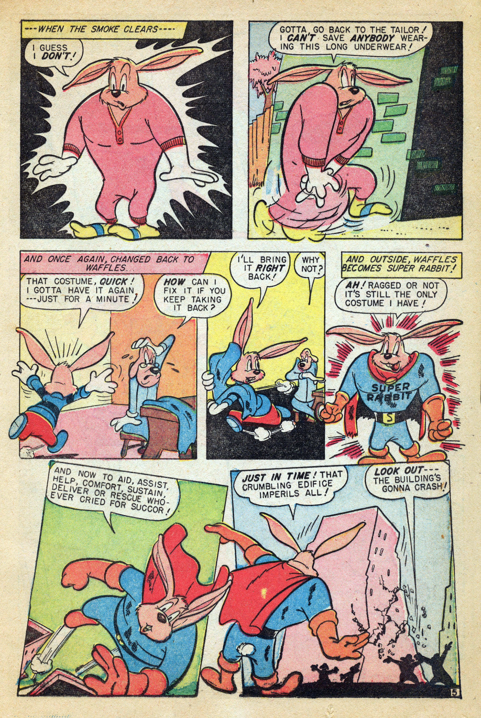 Read online Super Rabbit comic -  Issue #9 - 21