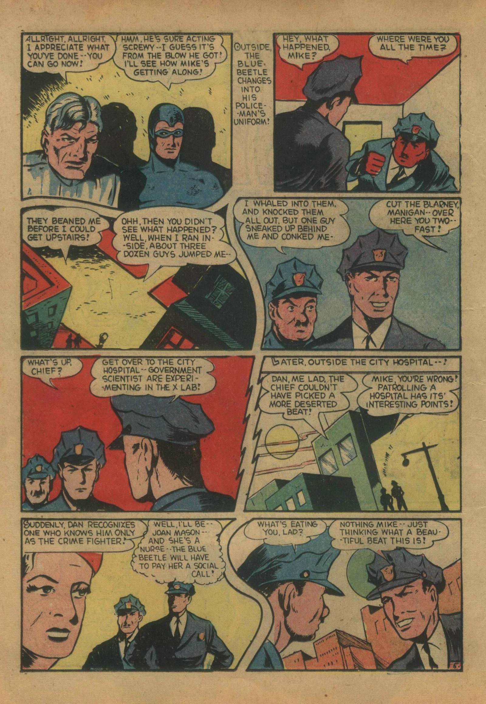 Read online The Blue Beetle comic -  Issue #14 - 24