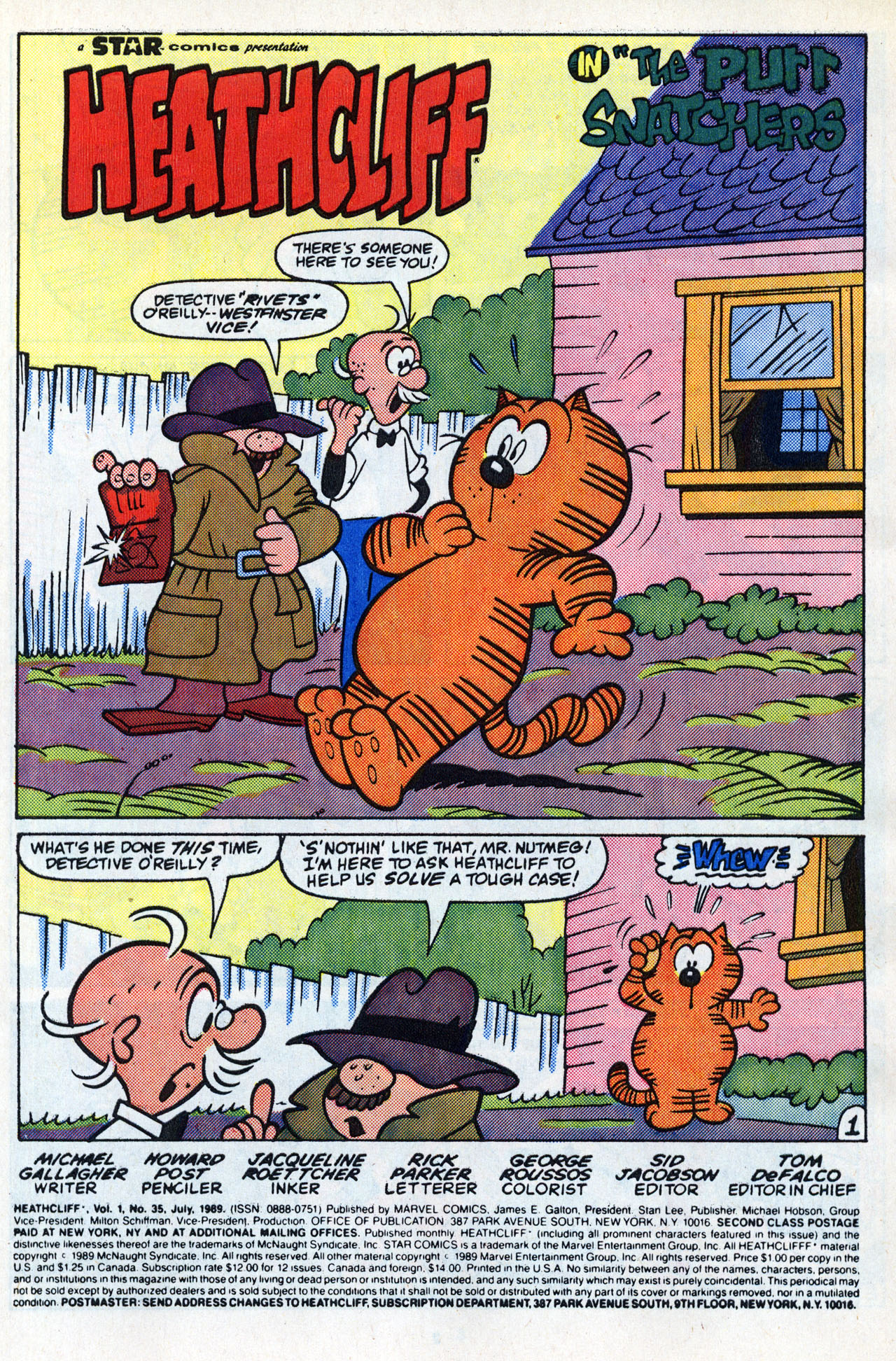 Read online Heathcliff comic -  Issue #35 - 3
