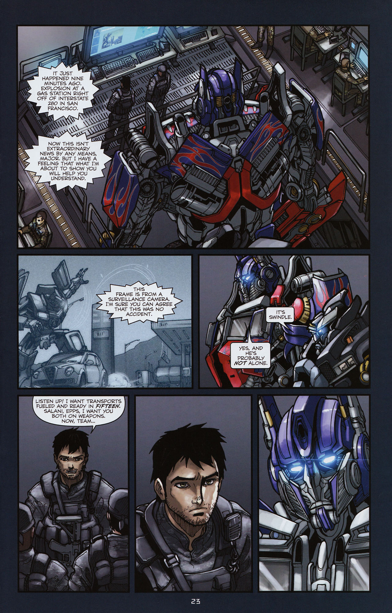 Read online Transformers: Alliance comic -  Issue #3 - 24