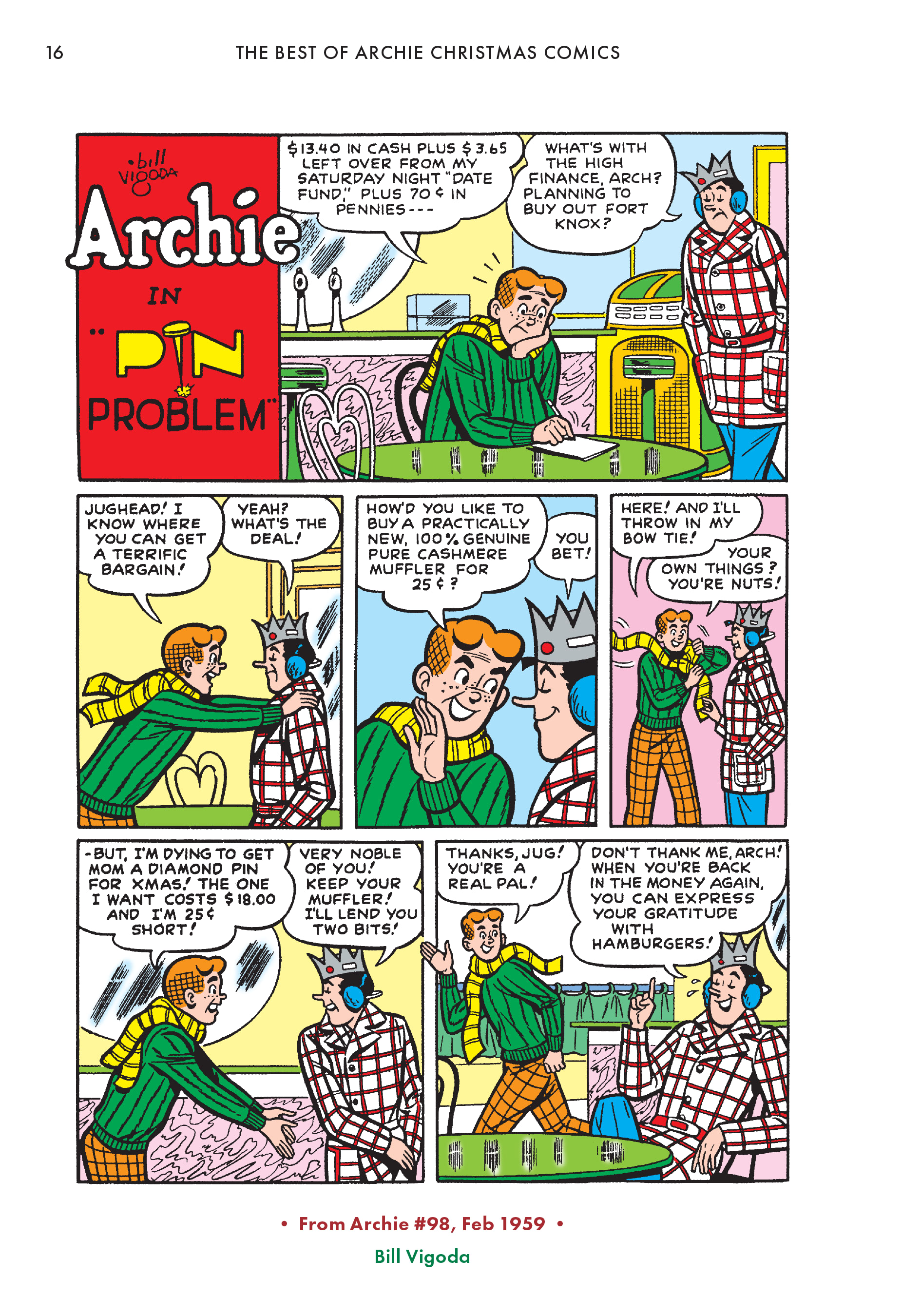 Read online The Best of Archie: Christmas Comics comic -  Issue # TPB (Part 1) - 15
